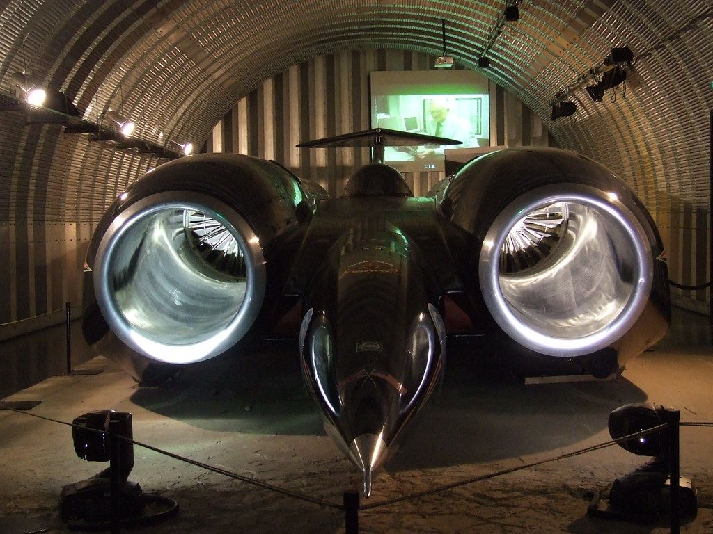 Thrust SSC. Fastest car in the world, and the first and so