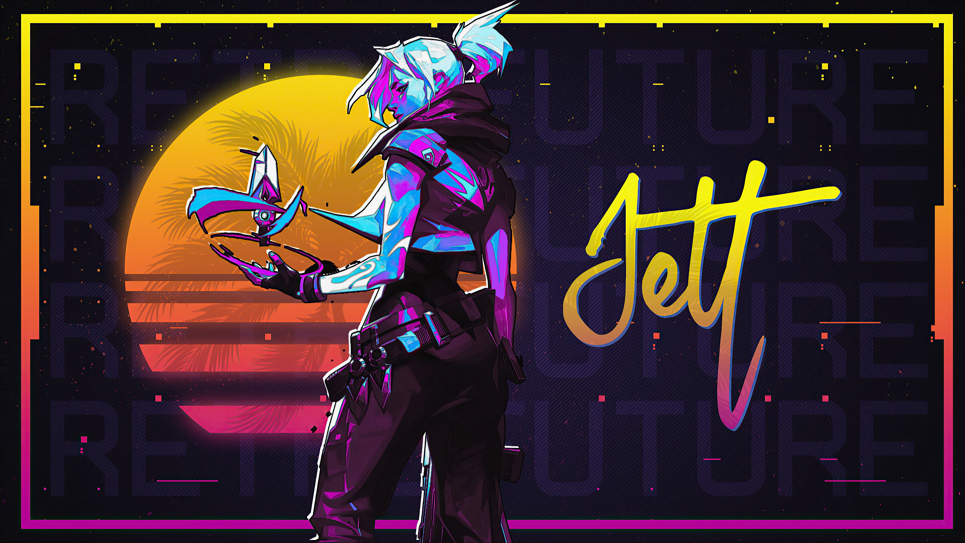 Jett (Valorant) 1080P, 2K, 4K, 5K HD wallpapers free download