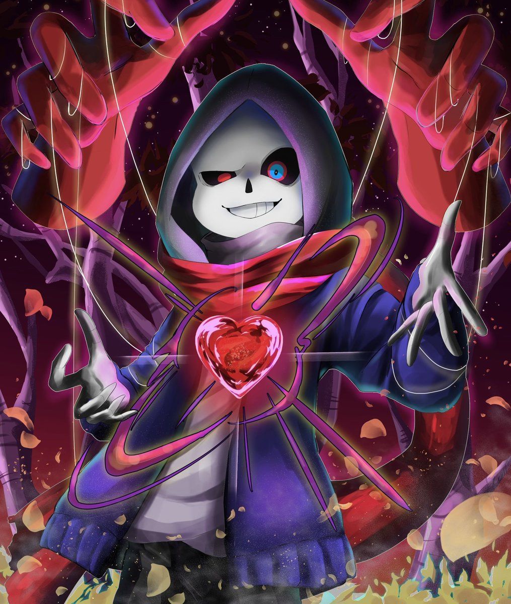 Dust sans ideas. horrortale, undertale, undertale au