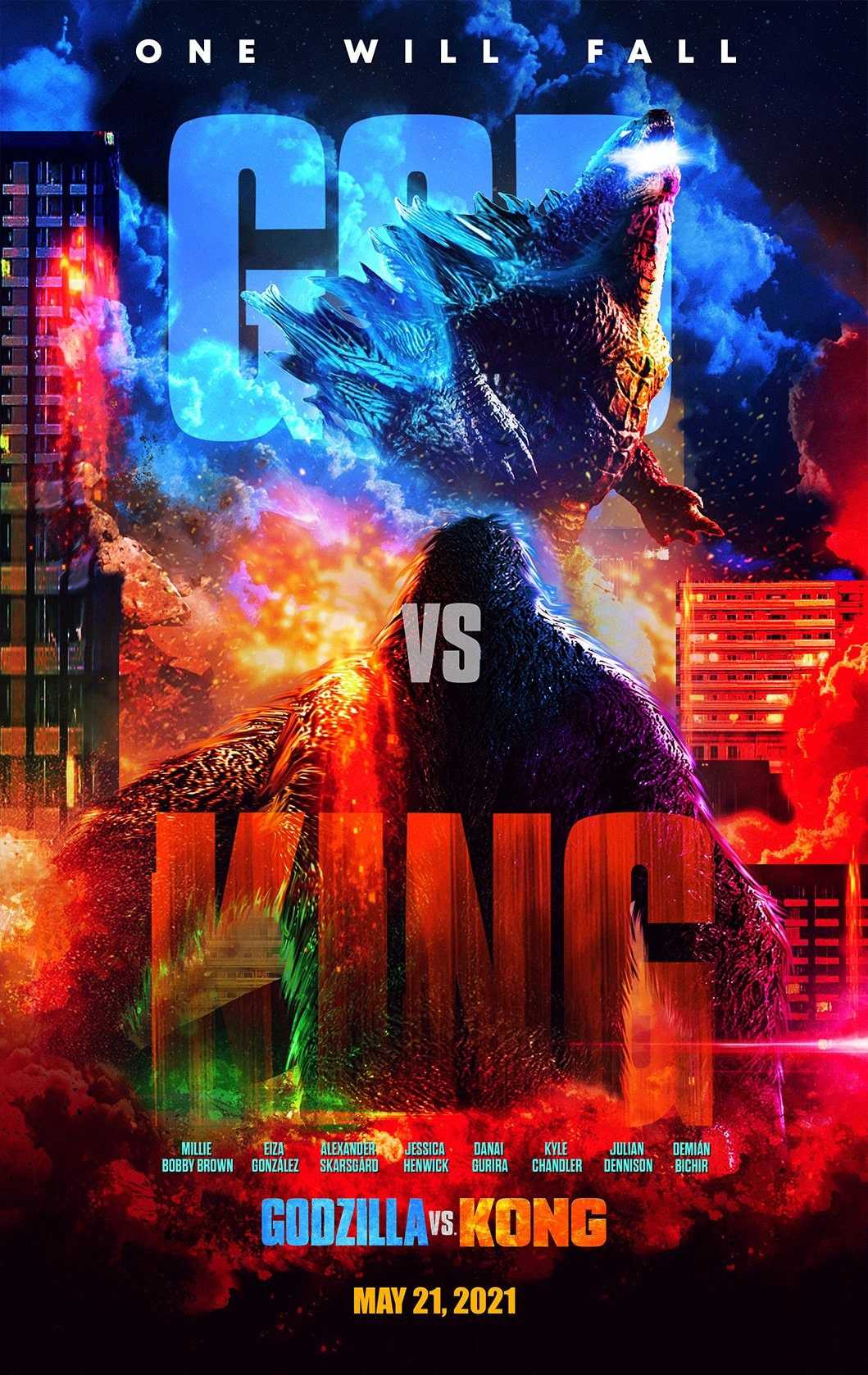 Godzilla Vs Kong Wallpaper Free HD Wallpaper