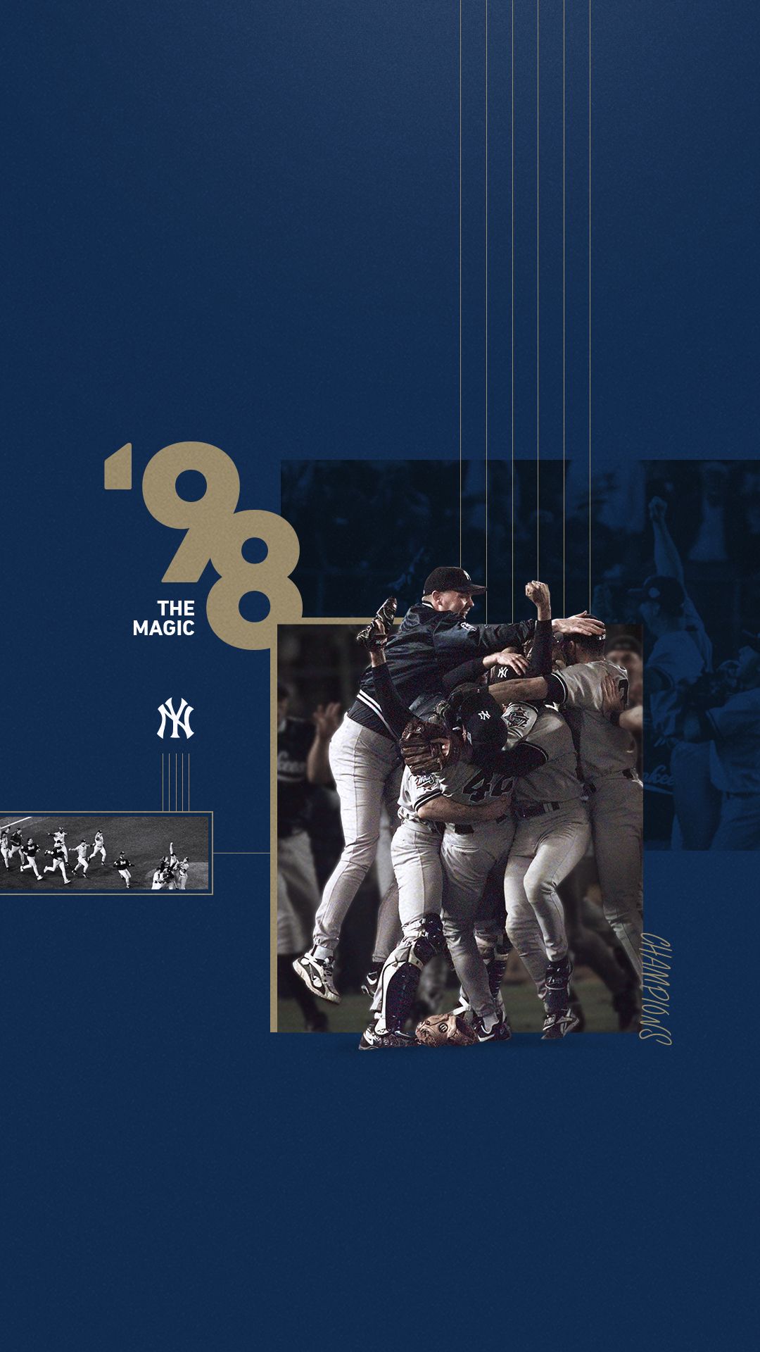 World Series Champions Mobile Wallpaper. New York Yankees