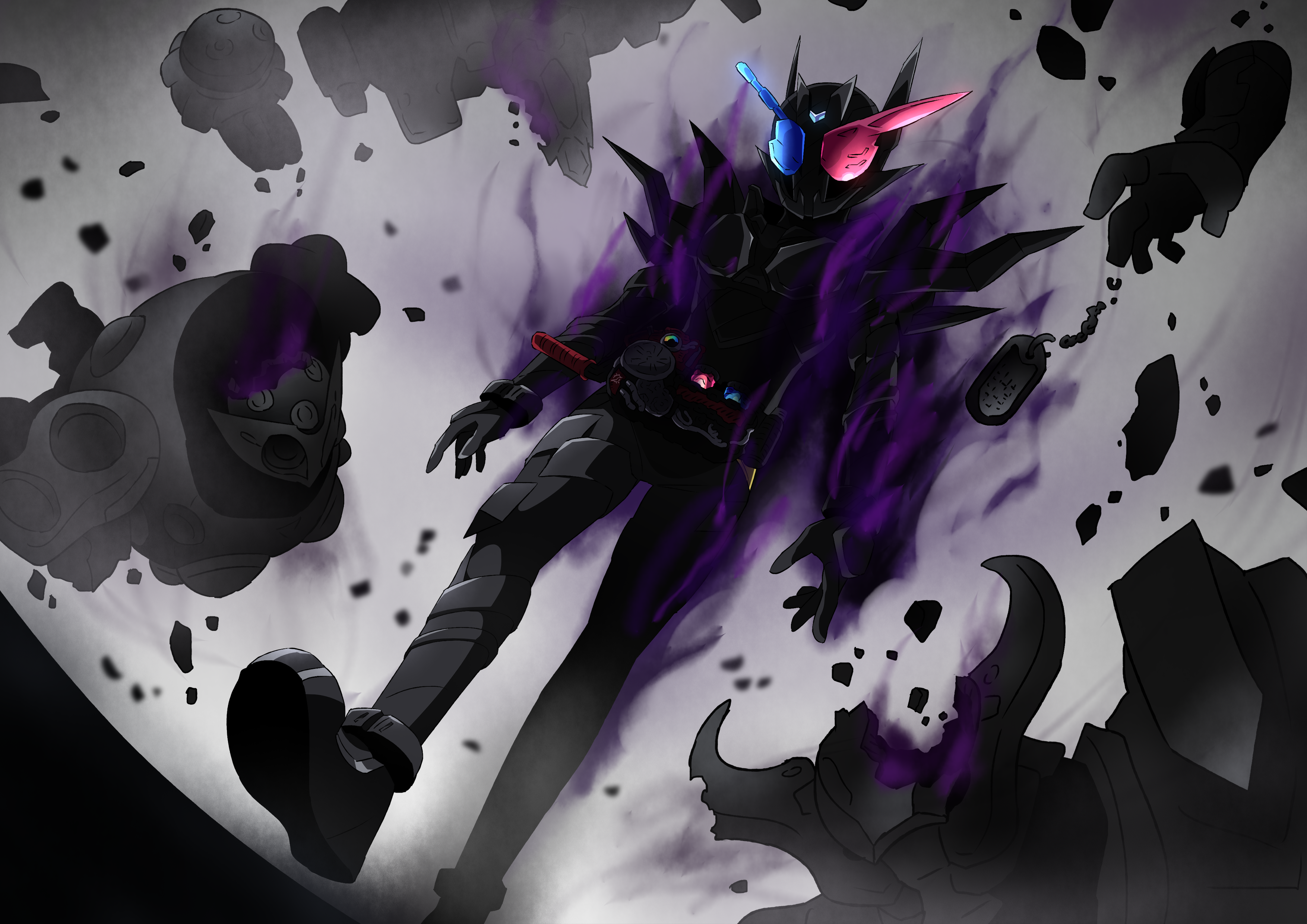 Kamen Rider Build Black Hazard