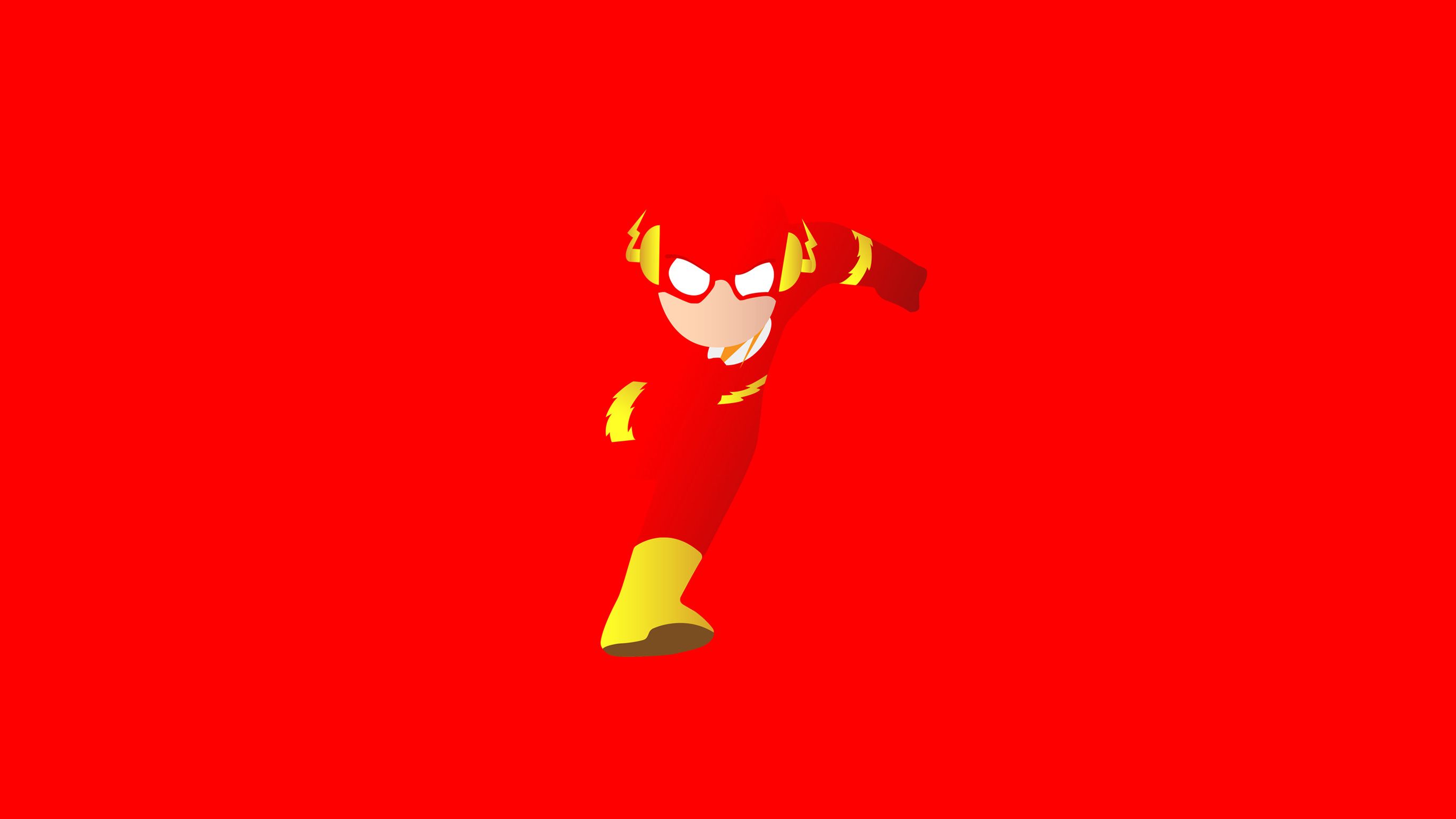 The Flash Minimal Wallpaper