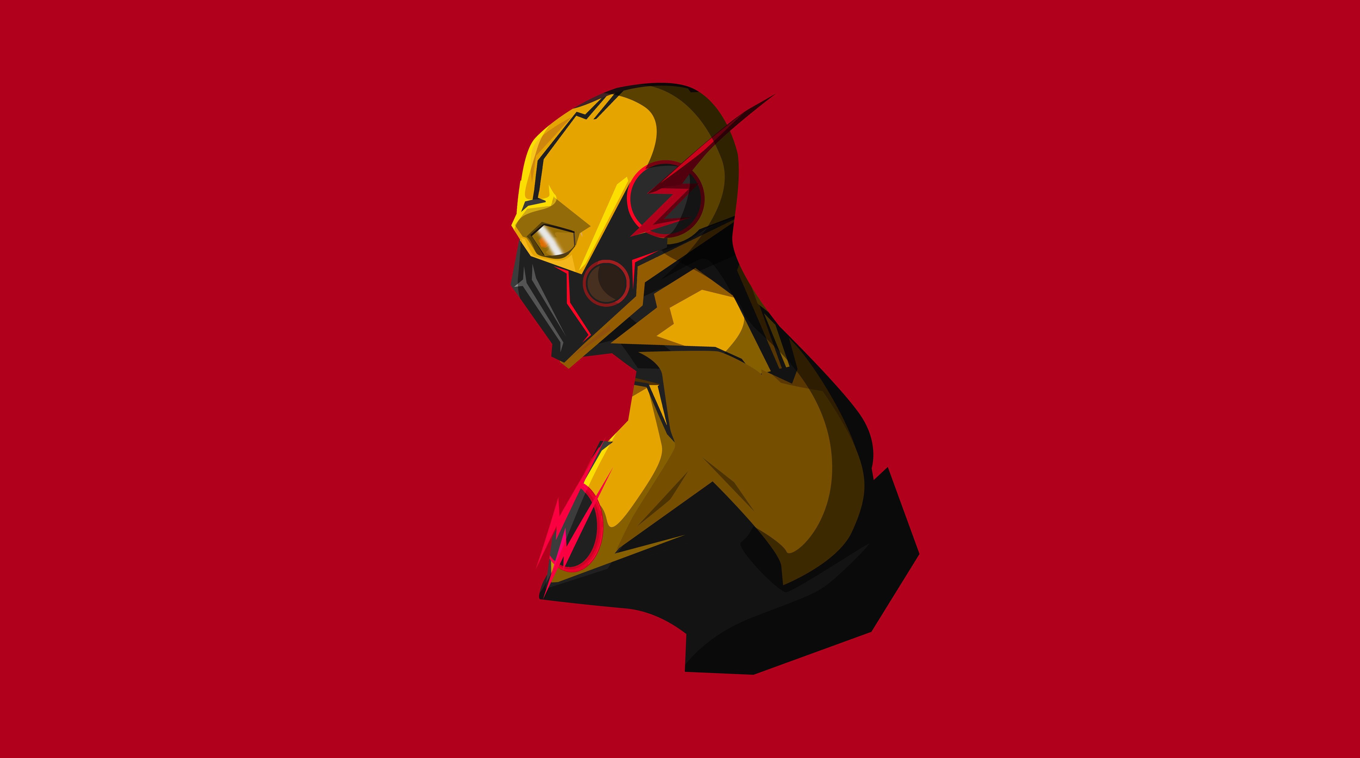 Reverse Flash Minimalism 4K, HD Superheroes, 4k Wallpaper, Image, Background, Photo and Picture