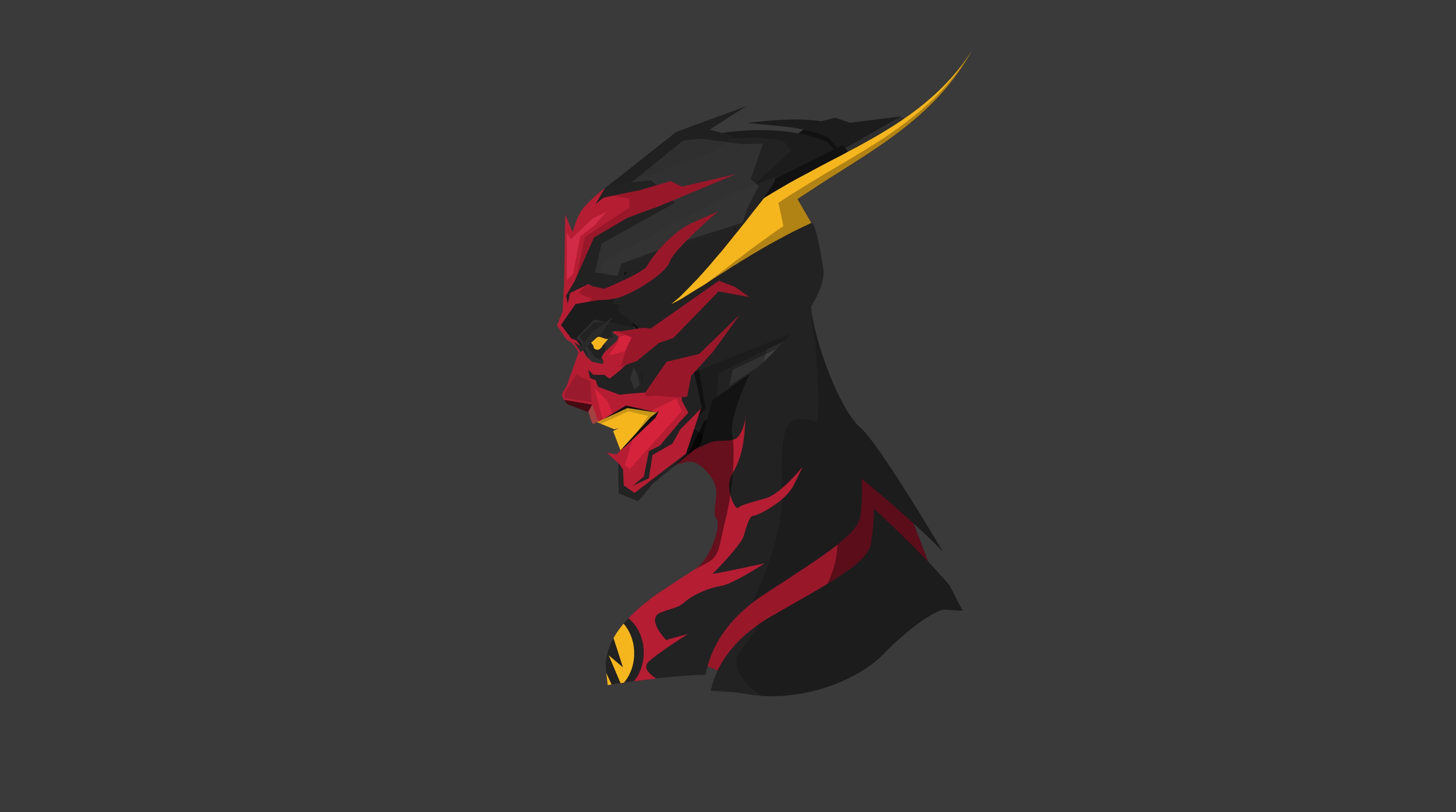 Reverse Flash Minimal Art 4k, HD Superheroes, 4k Wallpaper, Image, Background, Photo and Picture
