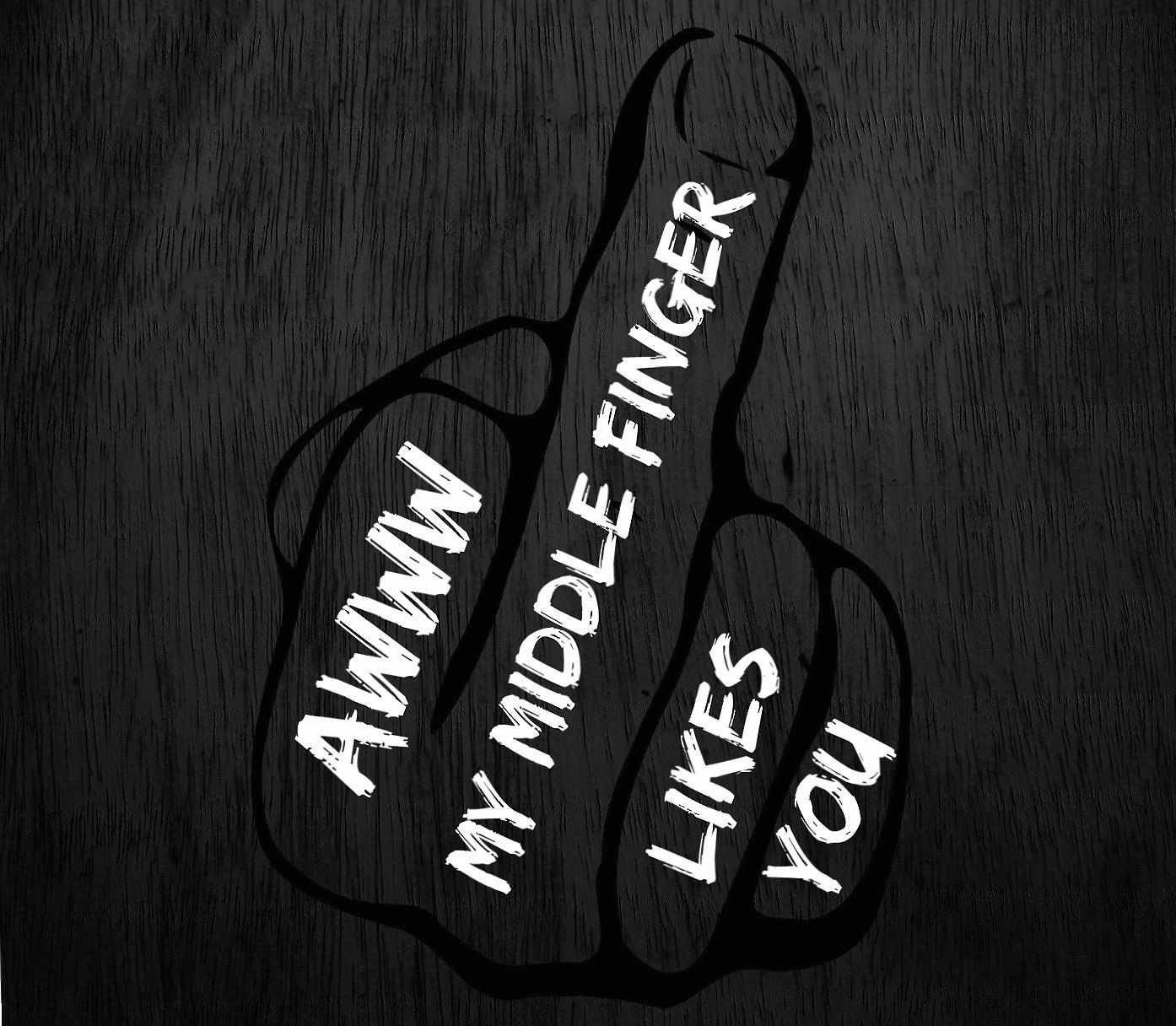 Middle Finger Wallpaper HD Download