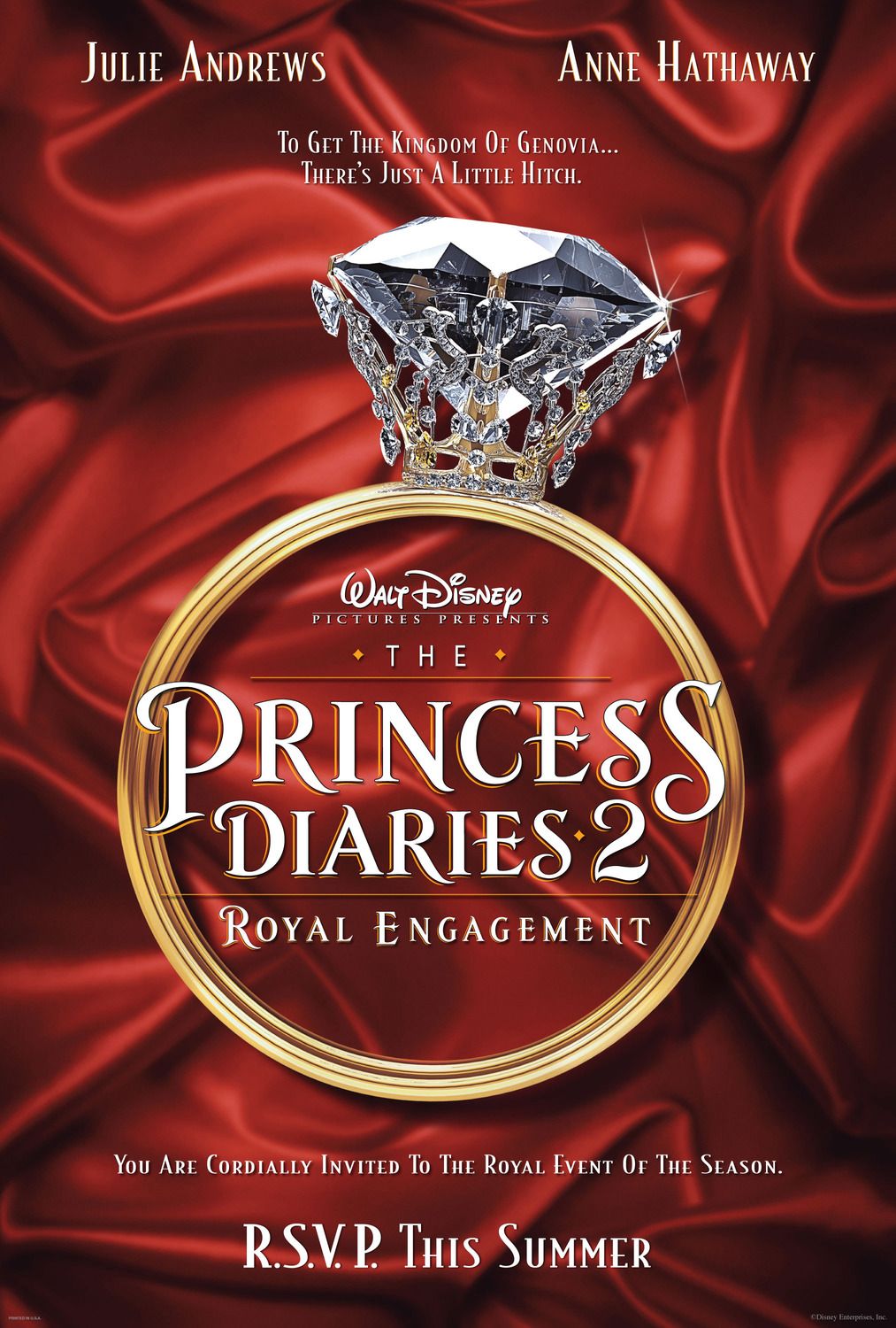 The Princess Diaries 2: Royal Engagement Movie Poster ( of 4)