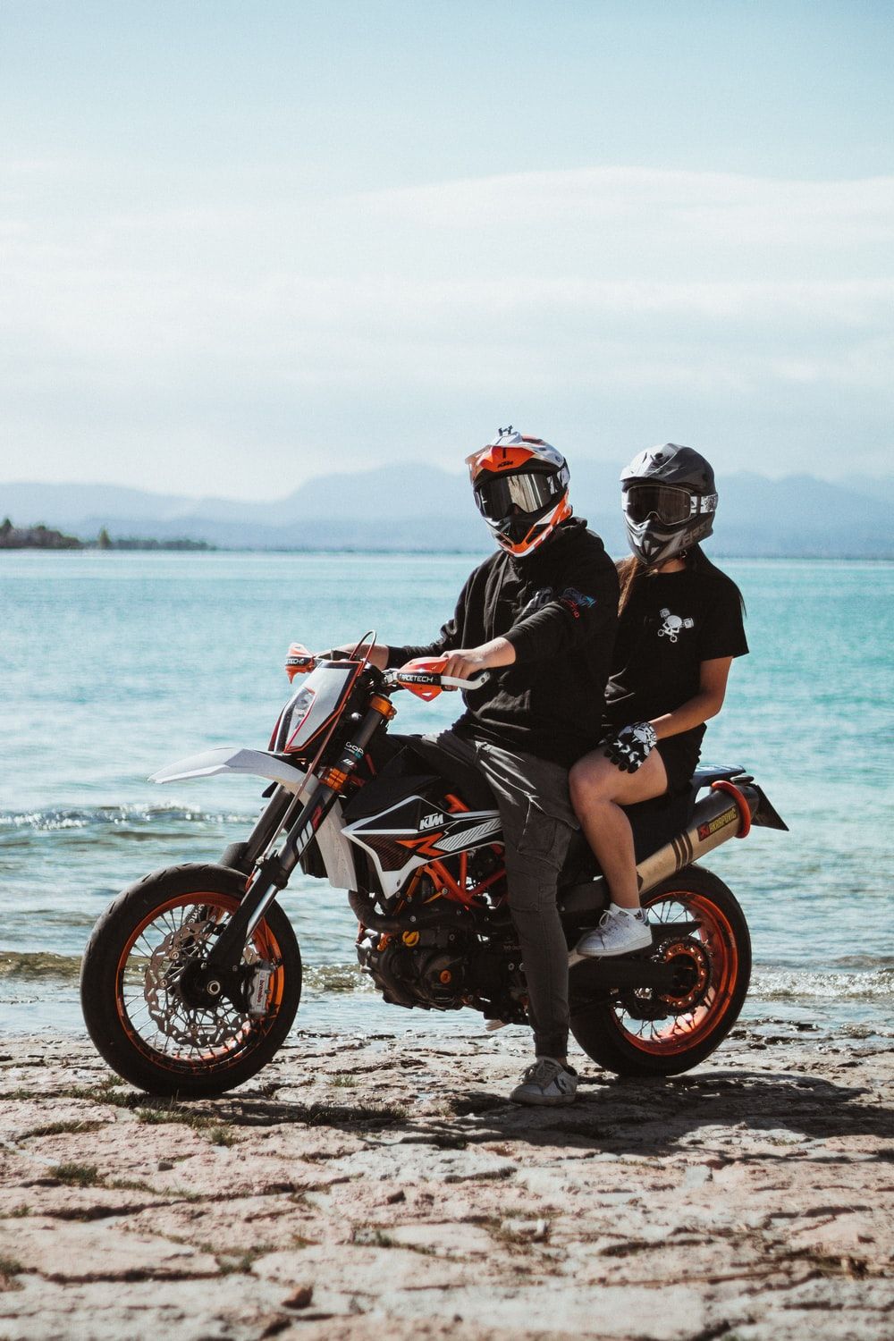 Couple Biker Picture. Download Free Image