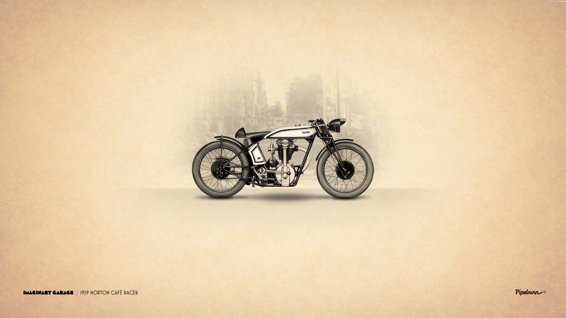 Minimalist Motorcycle Wallpaper