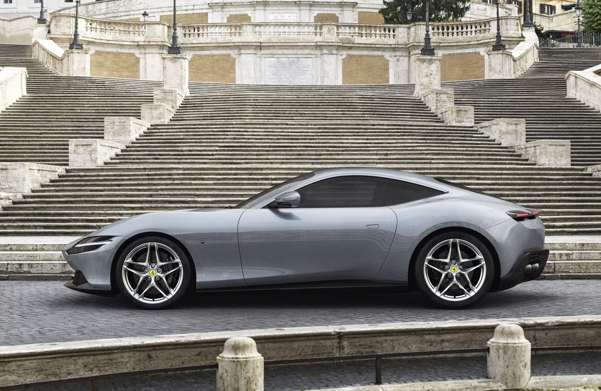 Ferrari's mystery coupe revealed as the Roma