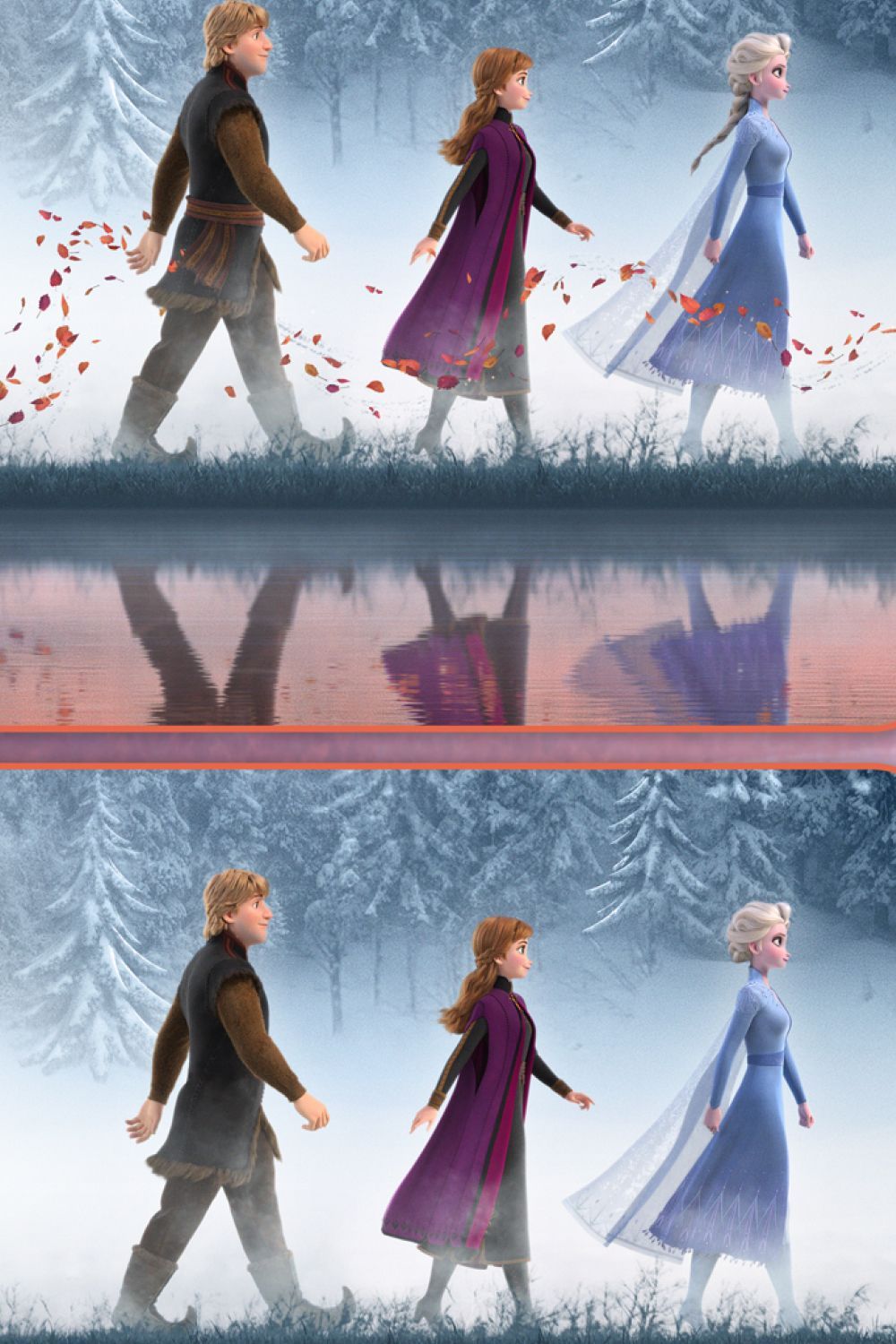 Spot the difference with this Frozen 2 activity sheet! Can you find the eight differences between these image of your f. Cute disney, Disney funny, Disney frozen