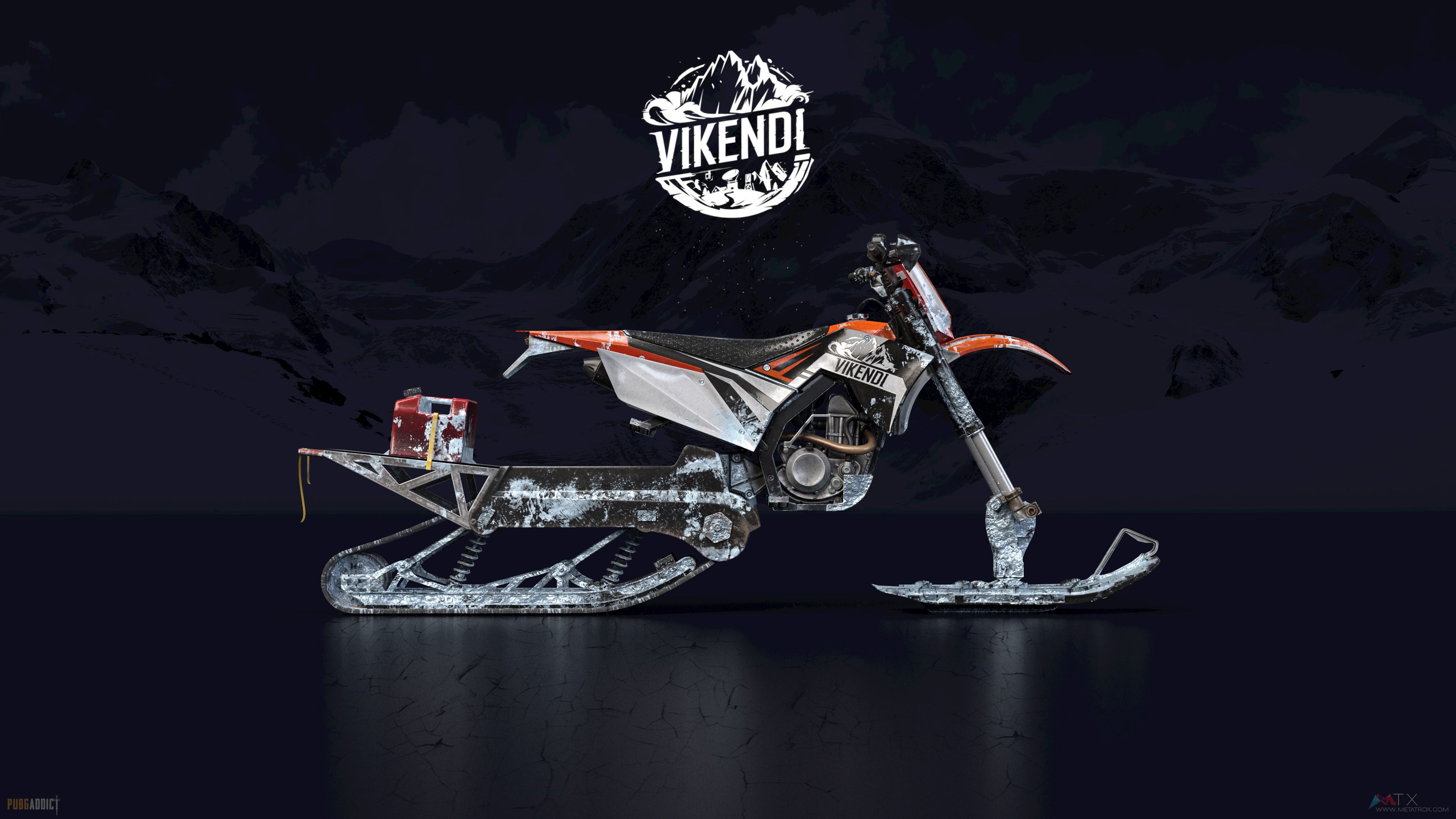 SNOW BIKE Wallpaper / Fanart