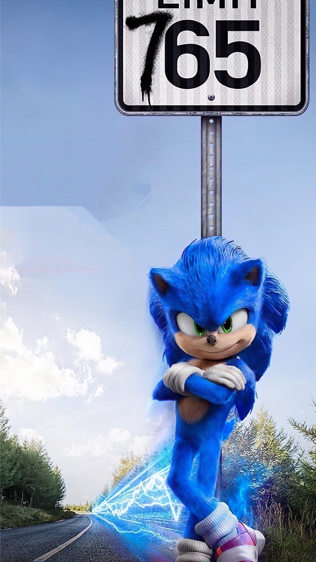 Sonic the hedgehog iPhone 8 HD Wallpaper