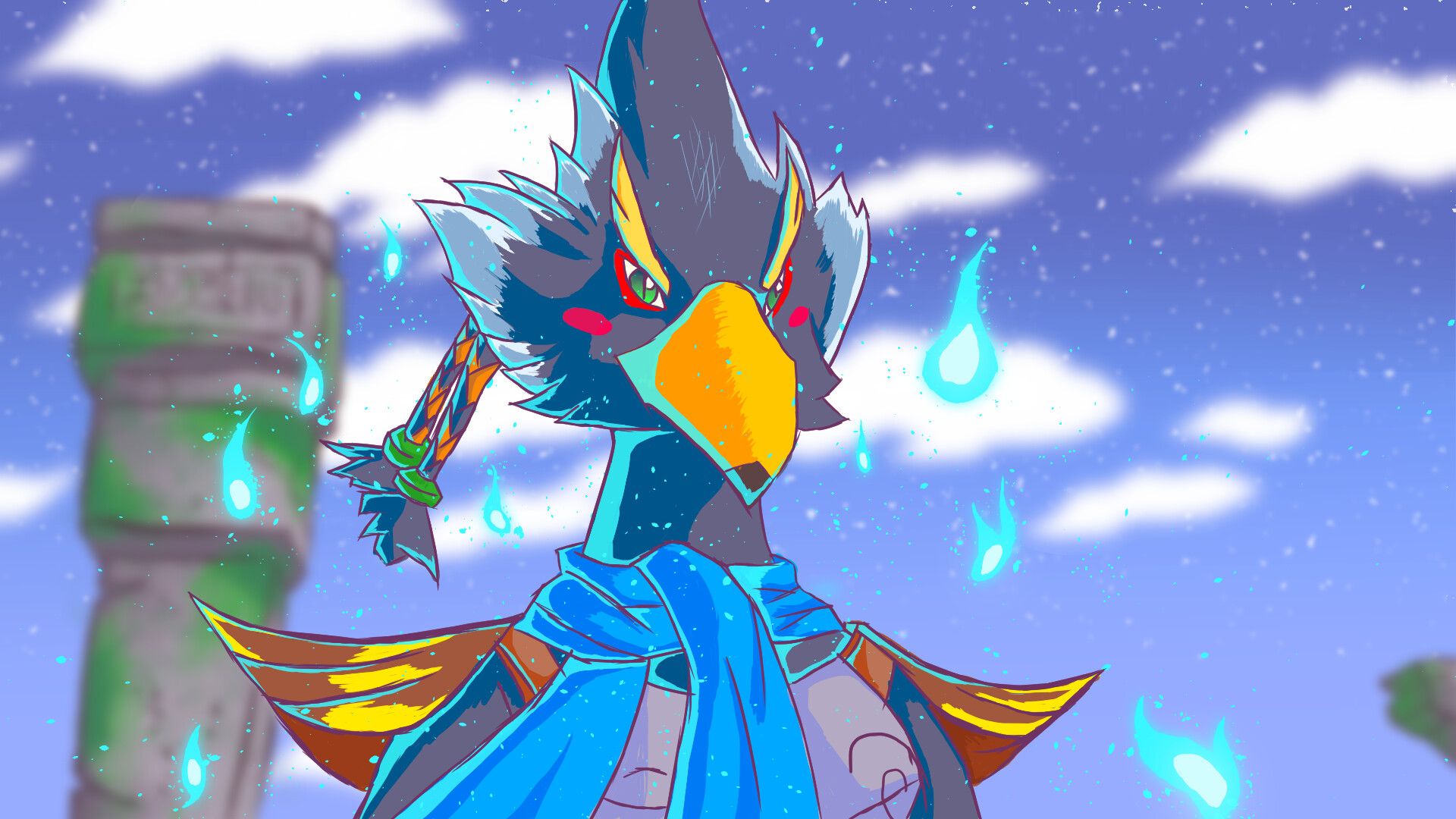 Cyan Fox: The Rito Champion