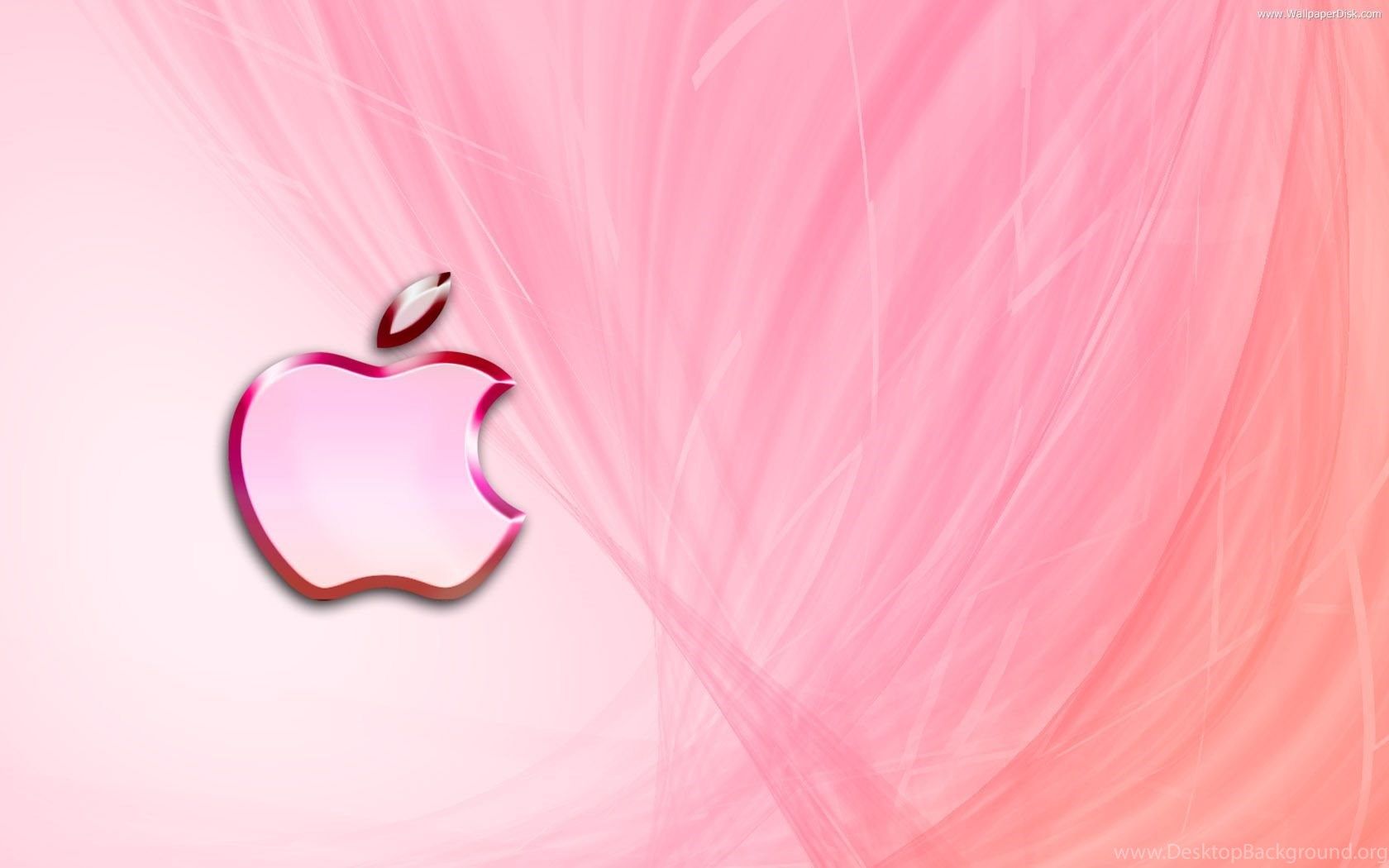 Desktop HD Pink Apple Wallpaper Desktop Background