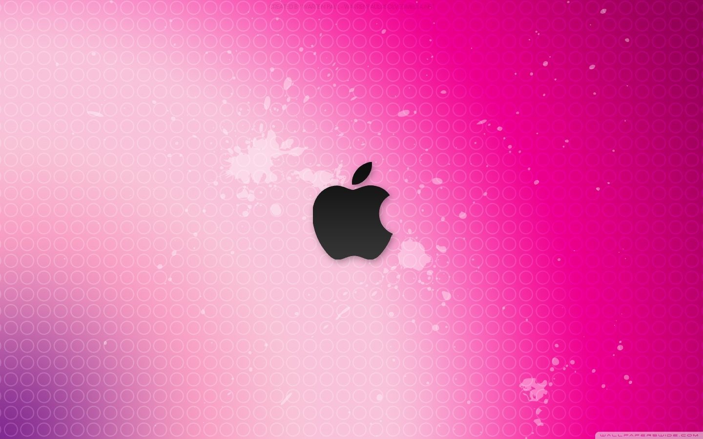 Pink Apple Wallpaper