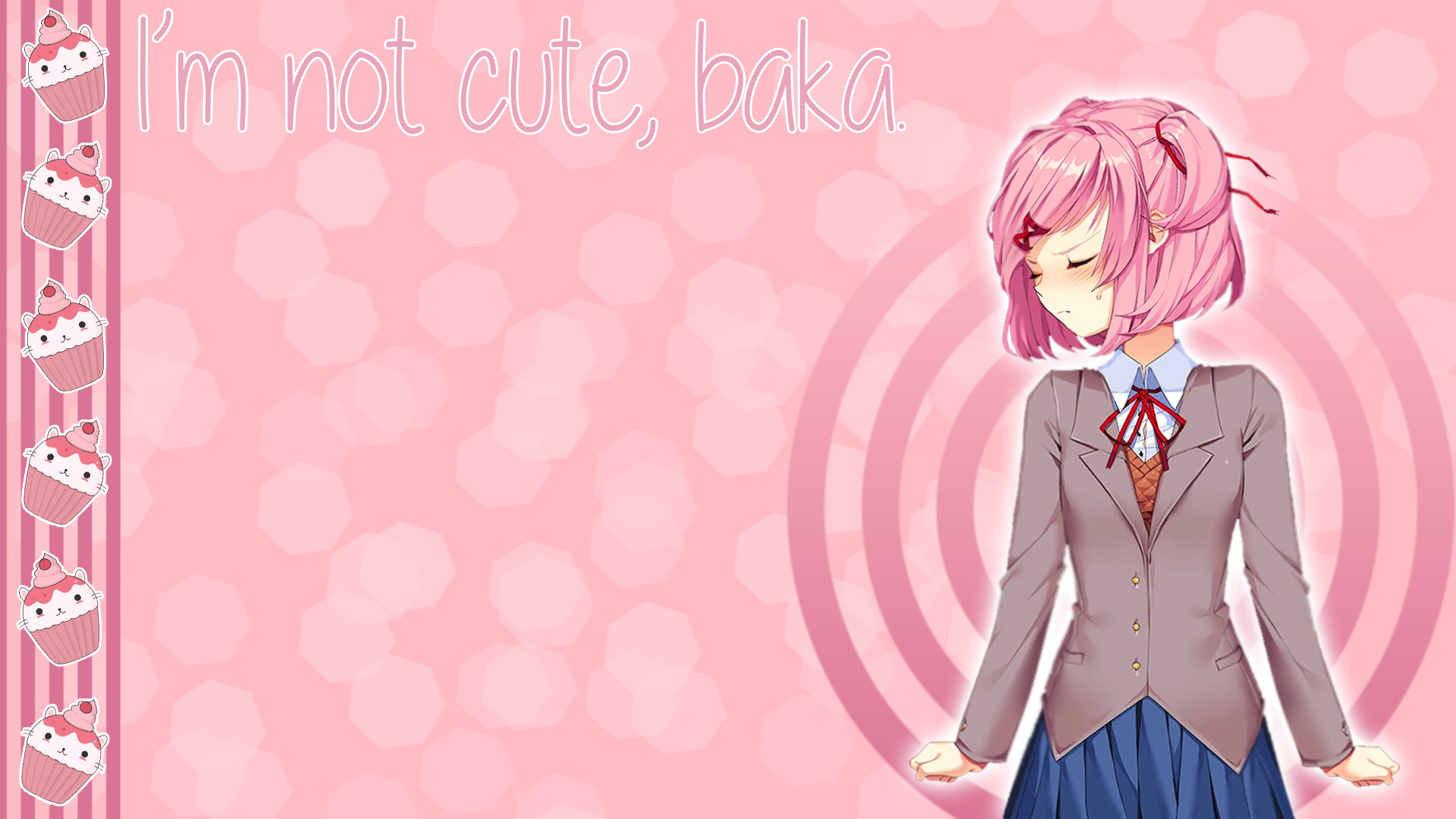 Cute Natsuki Wallpapers - Wallpaper Cave