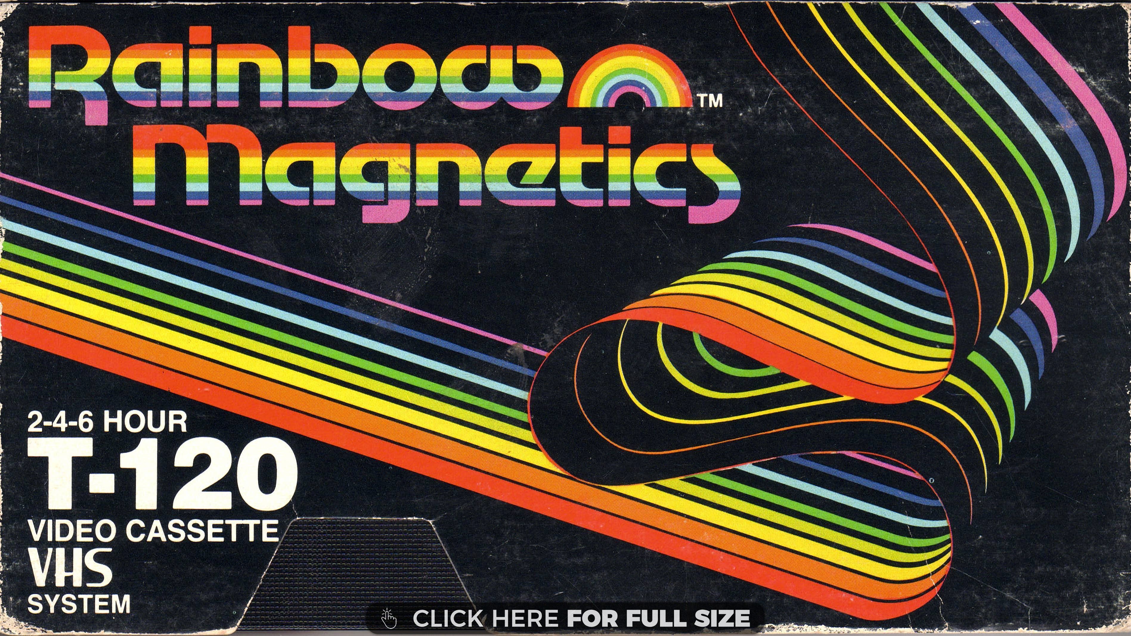 Rainbow Magnetics HD wallpaper. Vhs, Retro graphics, Cassette