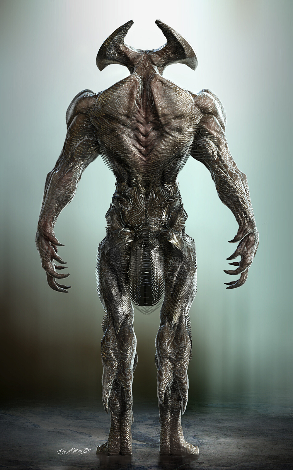 Steppenwolf Concept Art for Batman Vs Superman and Justice League, Jerad Marantz. Justice league, Batman vs superman, Batman comic art