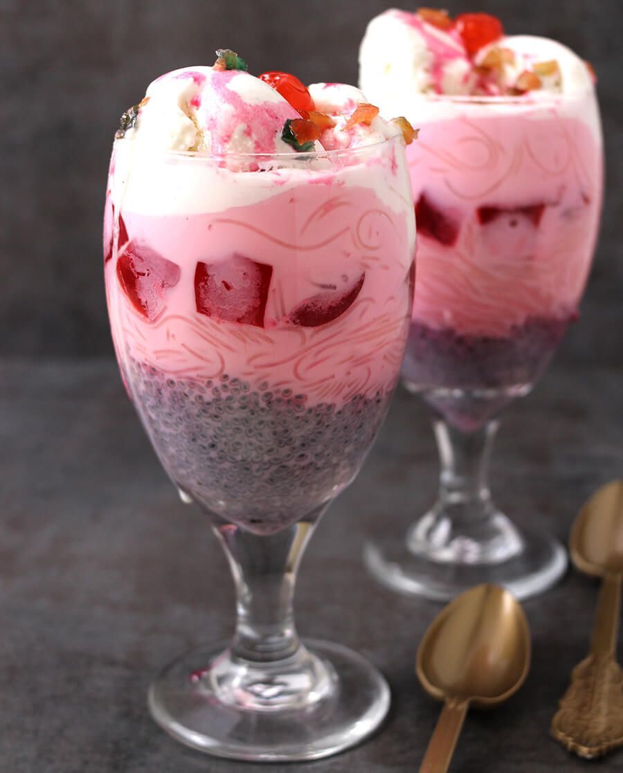 Indian Summer falooda float Recipe on Food52