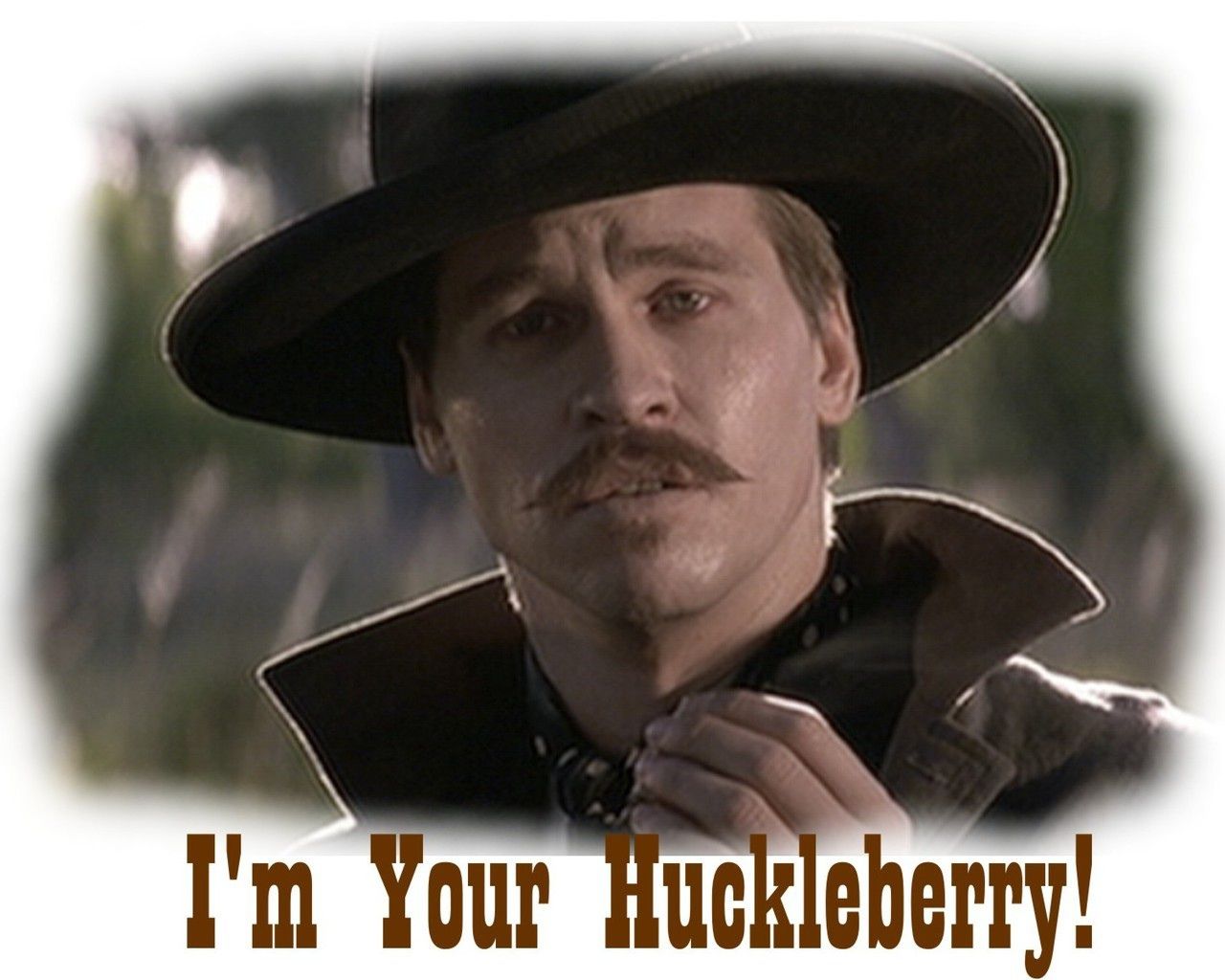Doc Holiday Huckleberry Quote