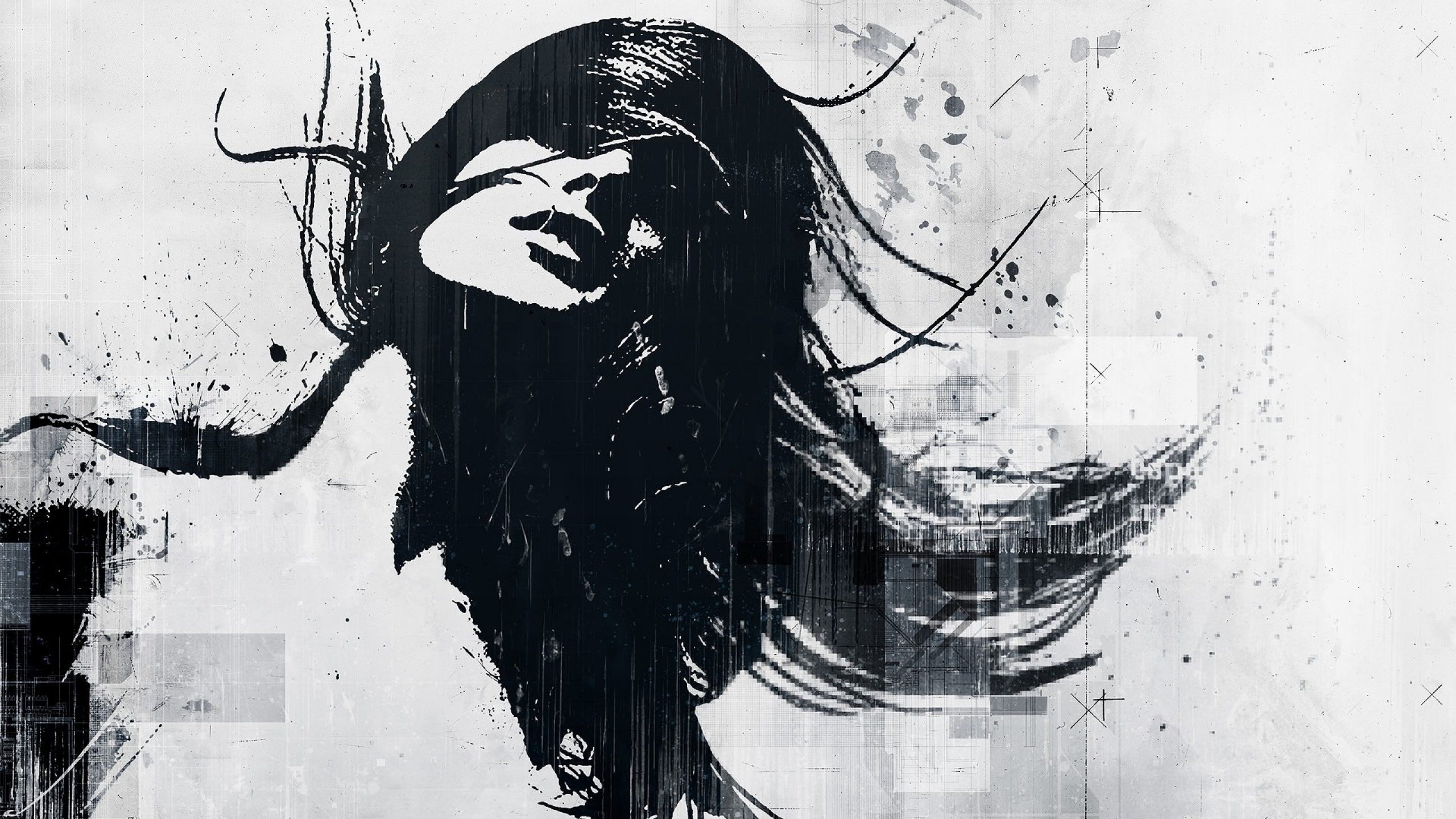 Artistic Girl Wallpaper