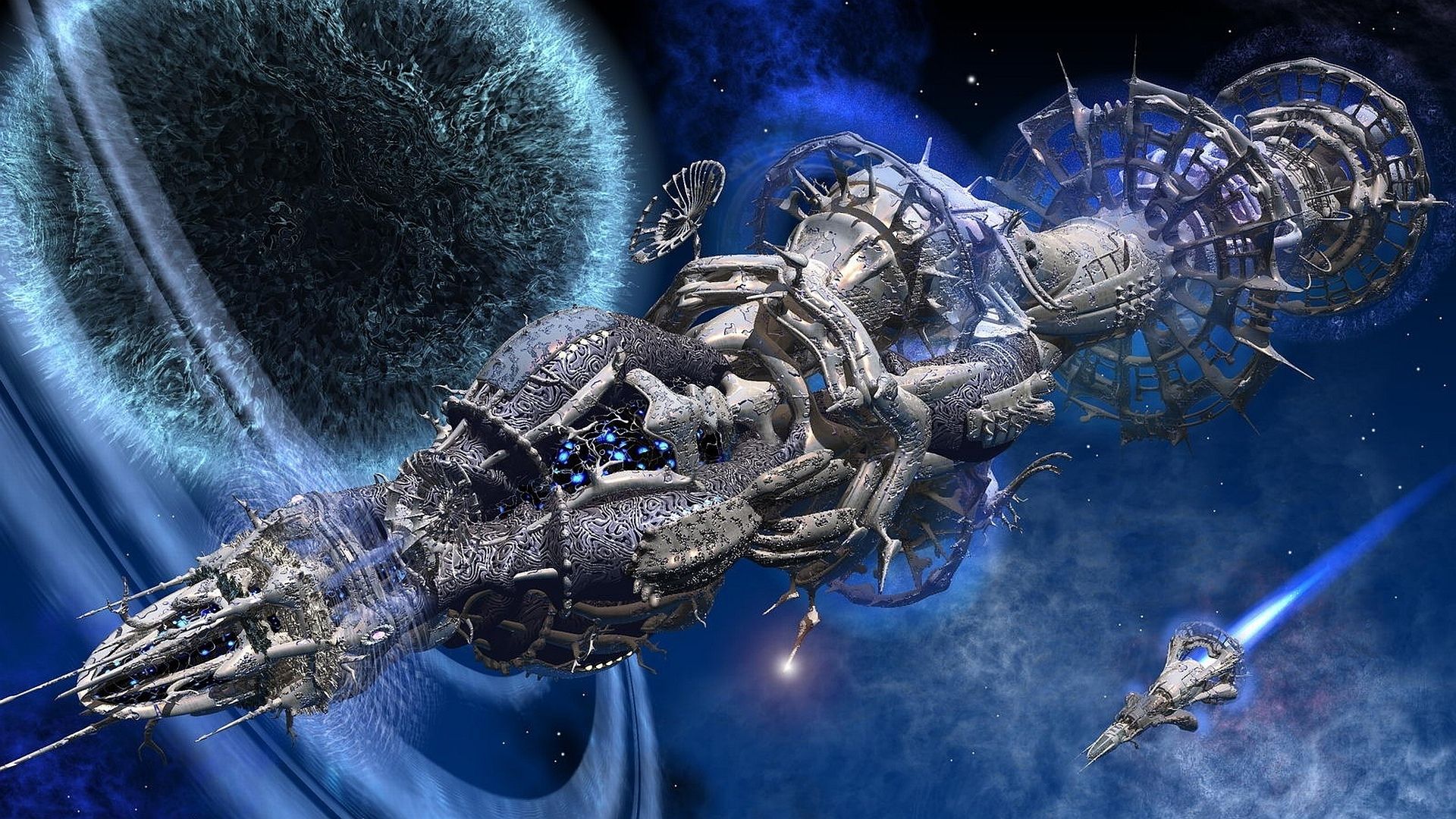 Sci Fi Alien Spaceships