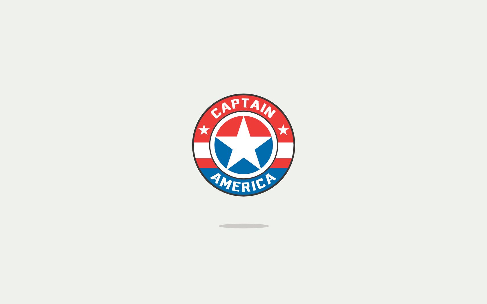 Captain America Minimal Logo 4k 1680x1050 Resolution HD 4k Wallpaper, Image, Background, Photo and Picture