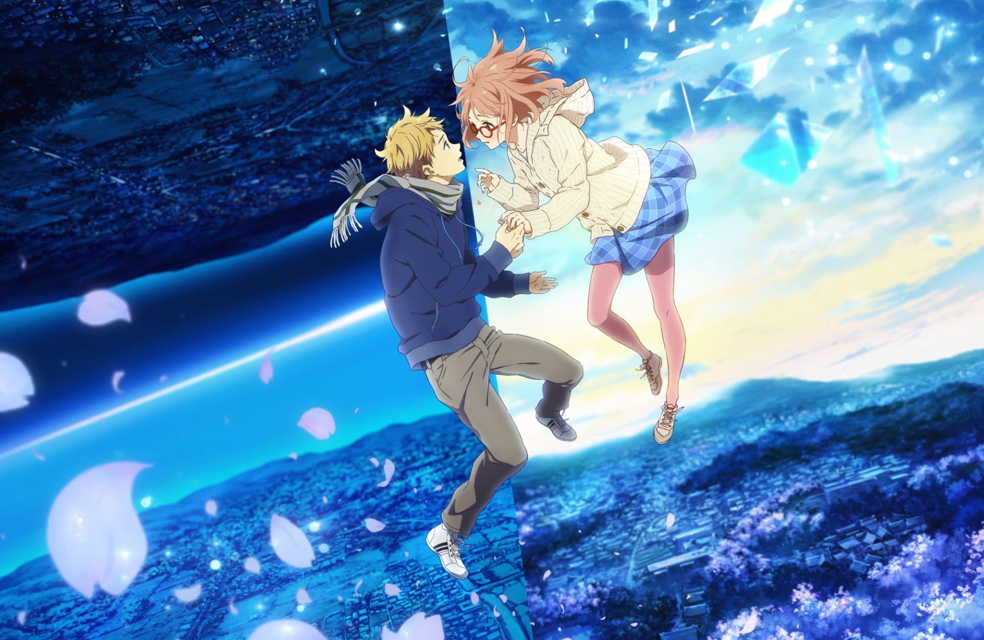 Beyond the Horizon wallpaper #Anime Beyond the Boundary Akihito Kanbara Kyoukai no Kanata Mirai Kuriyama P #wal. Top anime series, Beyond the boundary, Anime