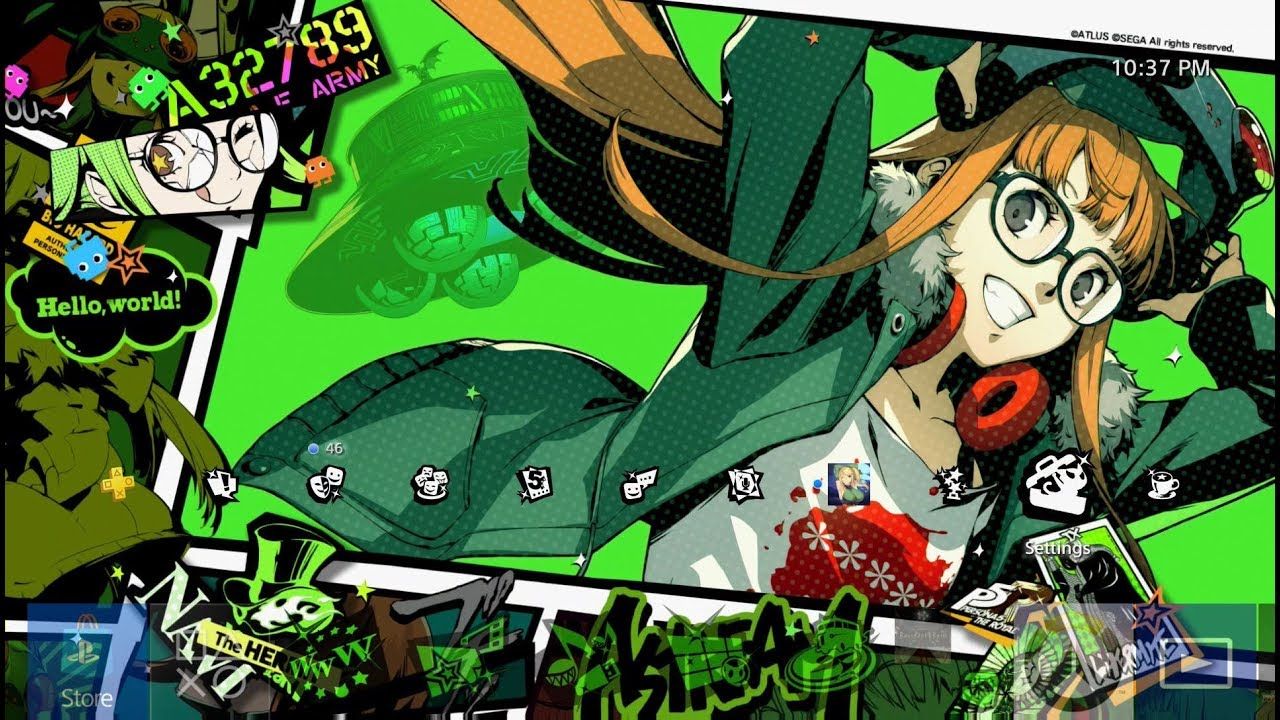 Persona 5 Royal Futaba Sakura Dynamic Theme