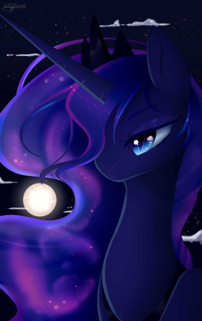 Luna portrait. My little pony wallpaper, Hasbro my little pony, My little pony drawing