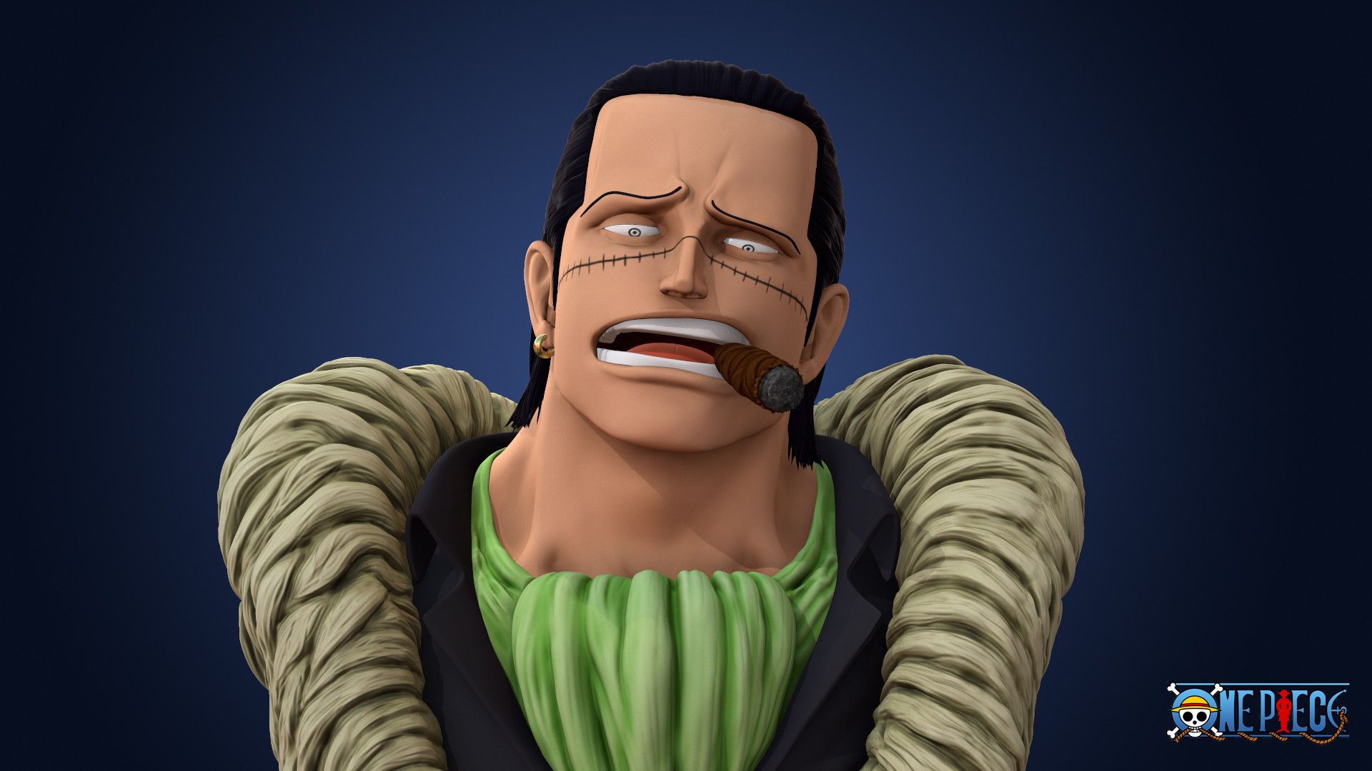 Crocodile One Piece Wallpaper HD Wallpaper