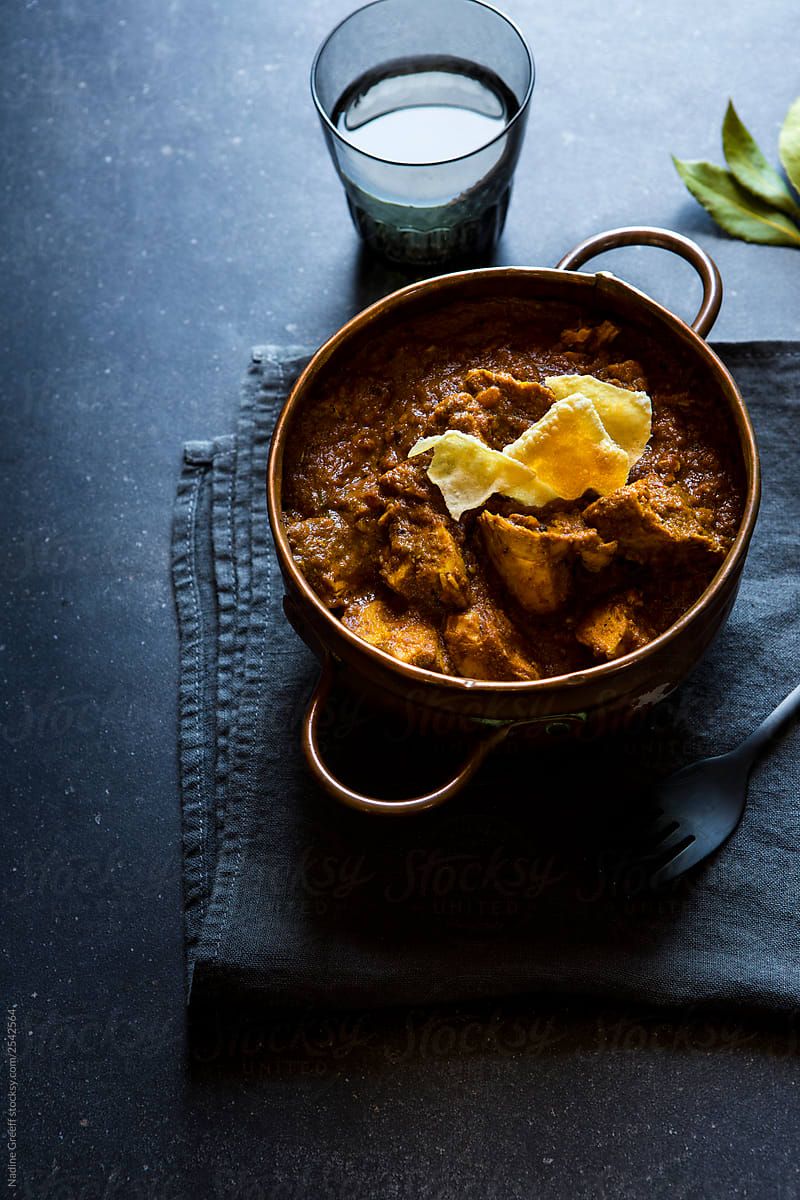 Chicken Curry by Nadine Greeff, Indian food