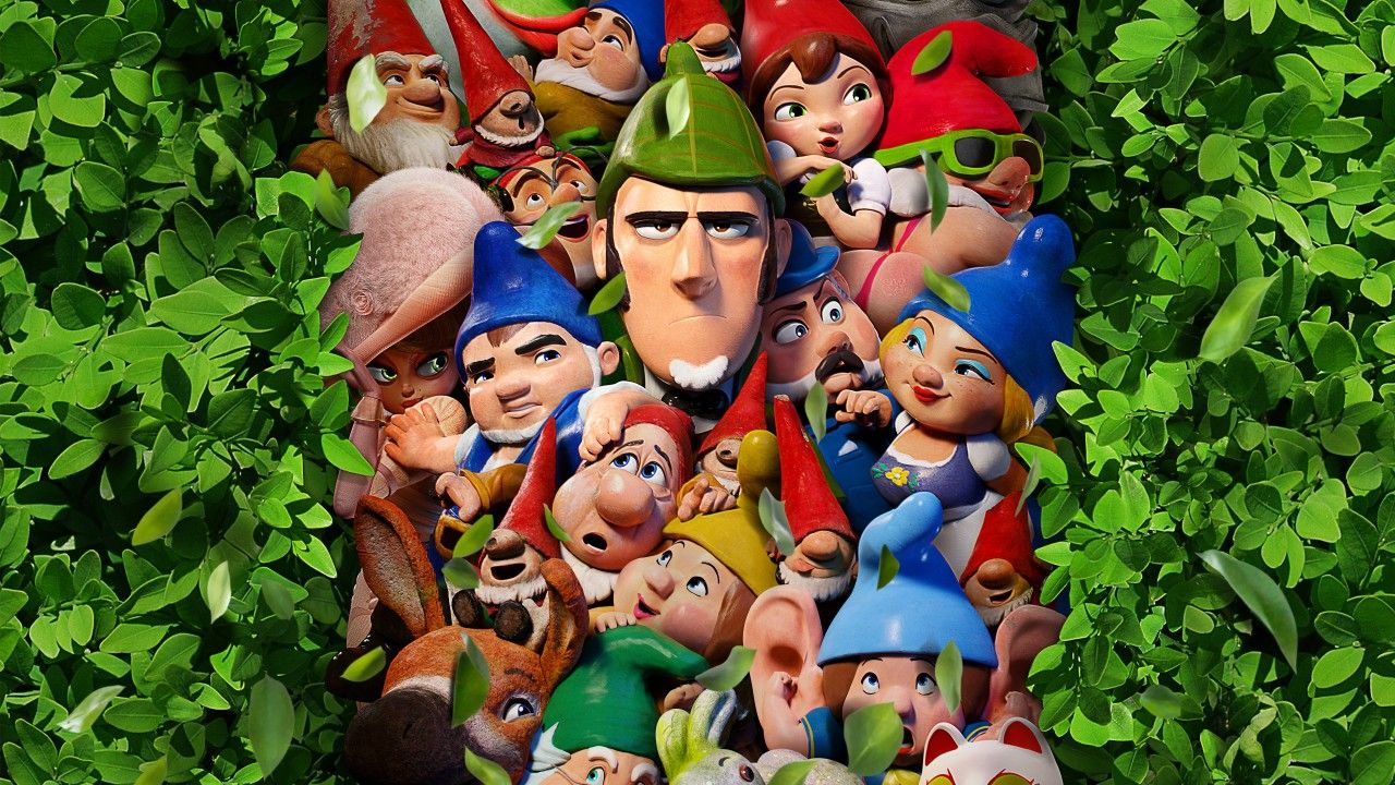 Wallpaper Gnomeo and Juliet: Sherlock Gnomes, 4k, Movies