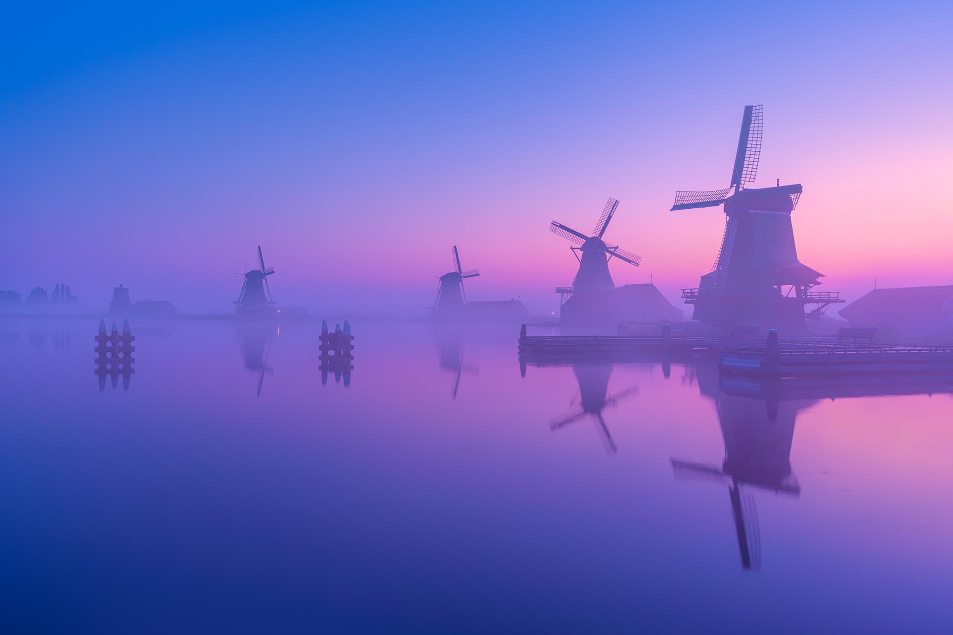 A calm morning in The Netherlands