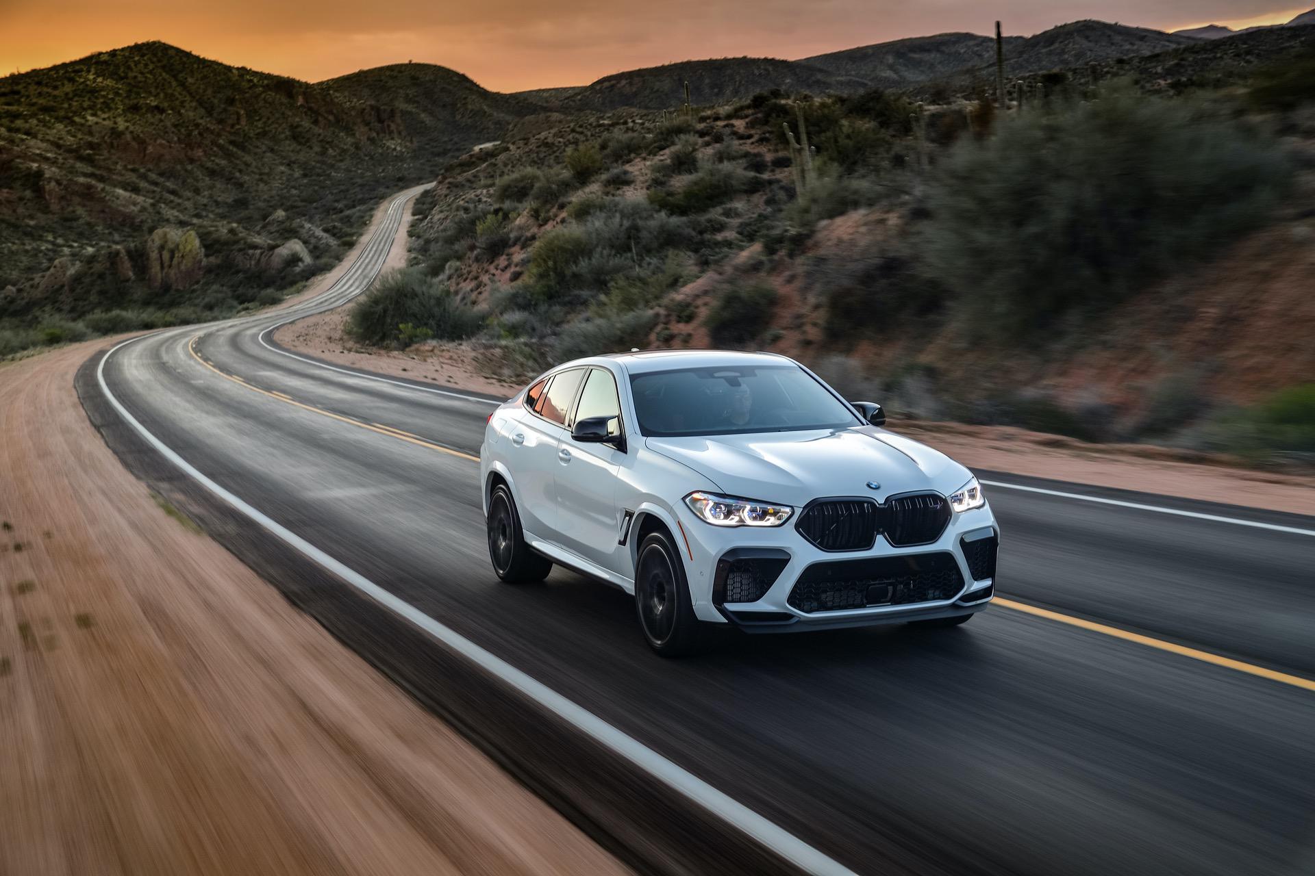 Stunning Image: 2020 BMW X6 M Competition in Mineral White