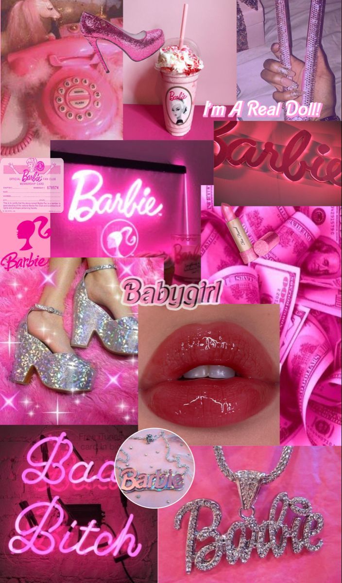 Barbie Aesthetic Wallpaper. Aesthetic wallpaper, Real doll, Neon signs