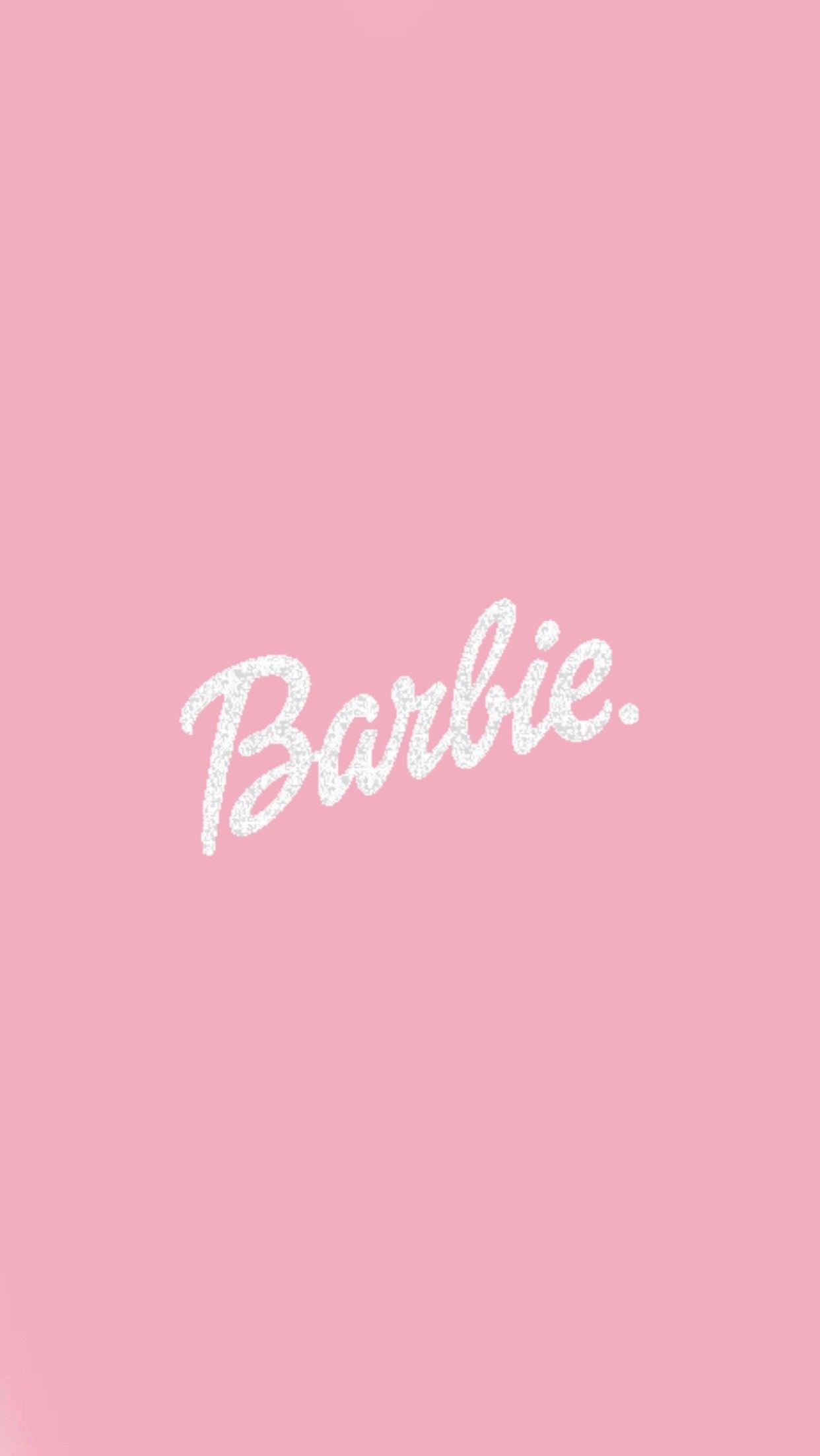 Glitter barbie. Pink wallpaper iphone, Aesthetic iphone wallpaper, Pink wallpaper