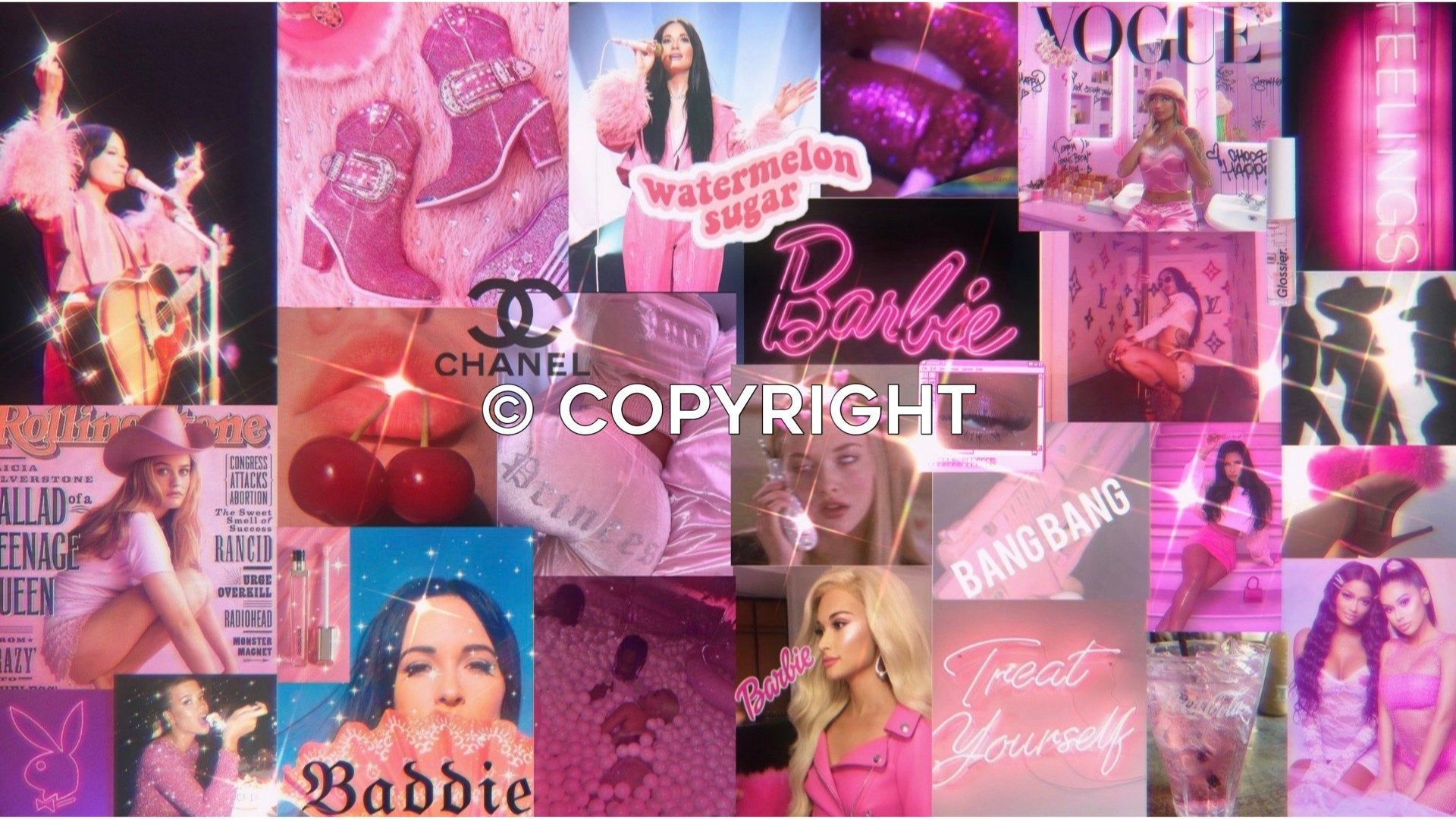 Pink Aesthetic Laptop Barbie Wallpapers Wallpaper Cave