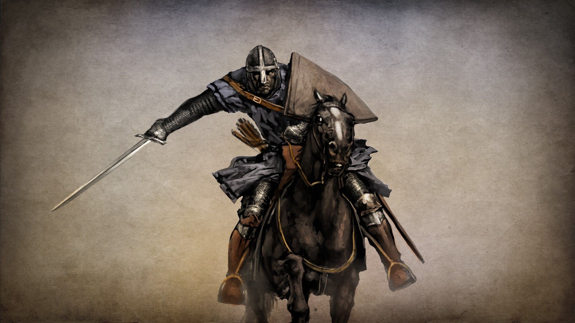 video games, rider, knights, horses, Warband, artwork, helmets, swords, S.H.I.E.L.D., shields wallpaper