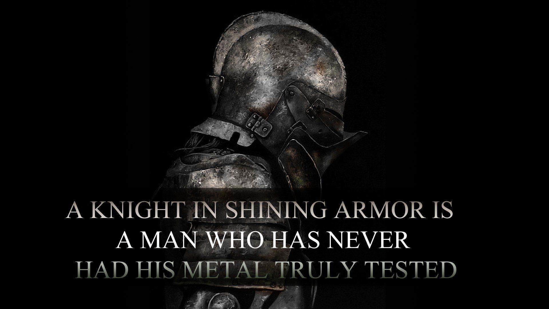 A Knight In Shining Armor HD Wallpaperx1080