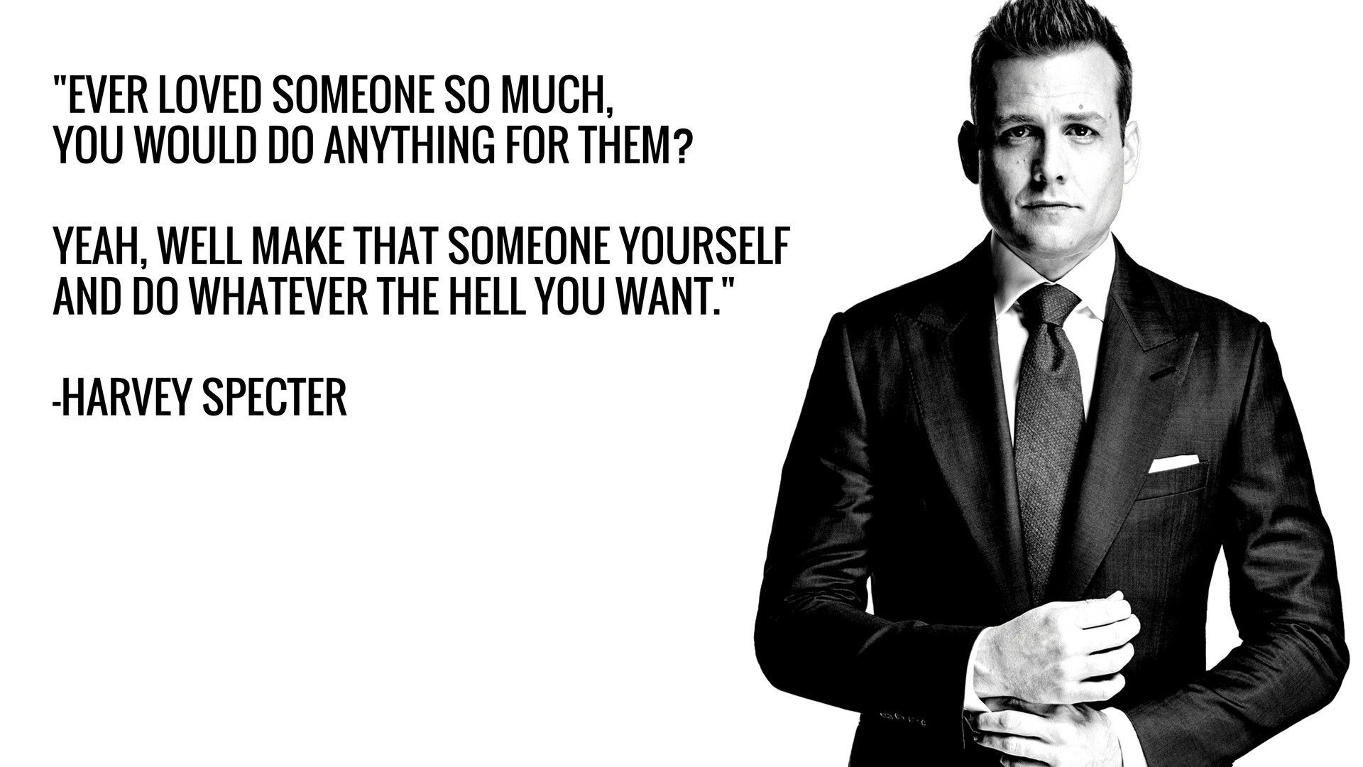 Harvey Specter Wallpaper. Harvey specter, Loving someone quotes, Harvey specter quotes