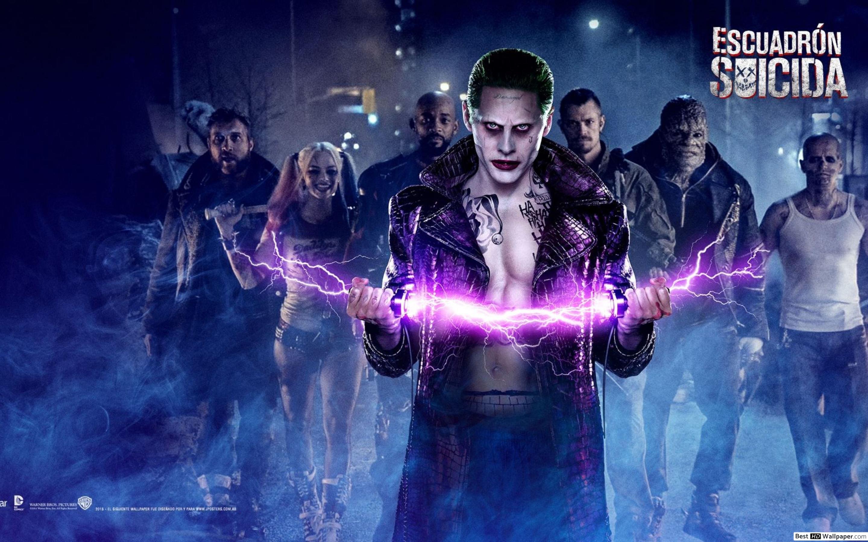 Jocker in Suicide Squad HD wallpaper download