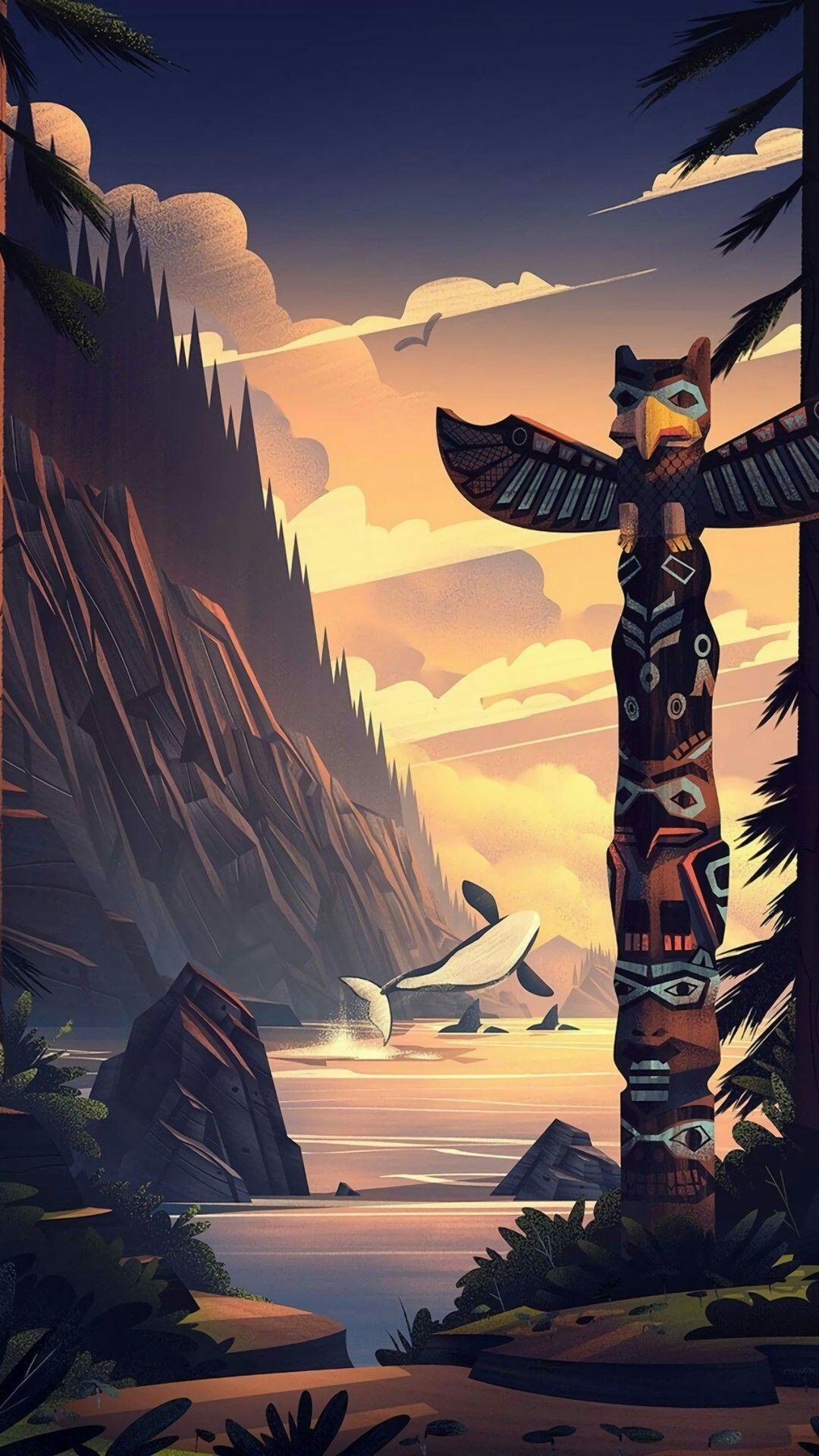 phone wallpaper summer #handyhintergrundbild Lake. Smart Phone Wallpaper kphonewallpaperreddit. Landscape wallpaper, Anime wallpaper iphone, Phone wallpaper