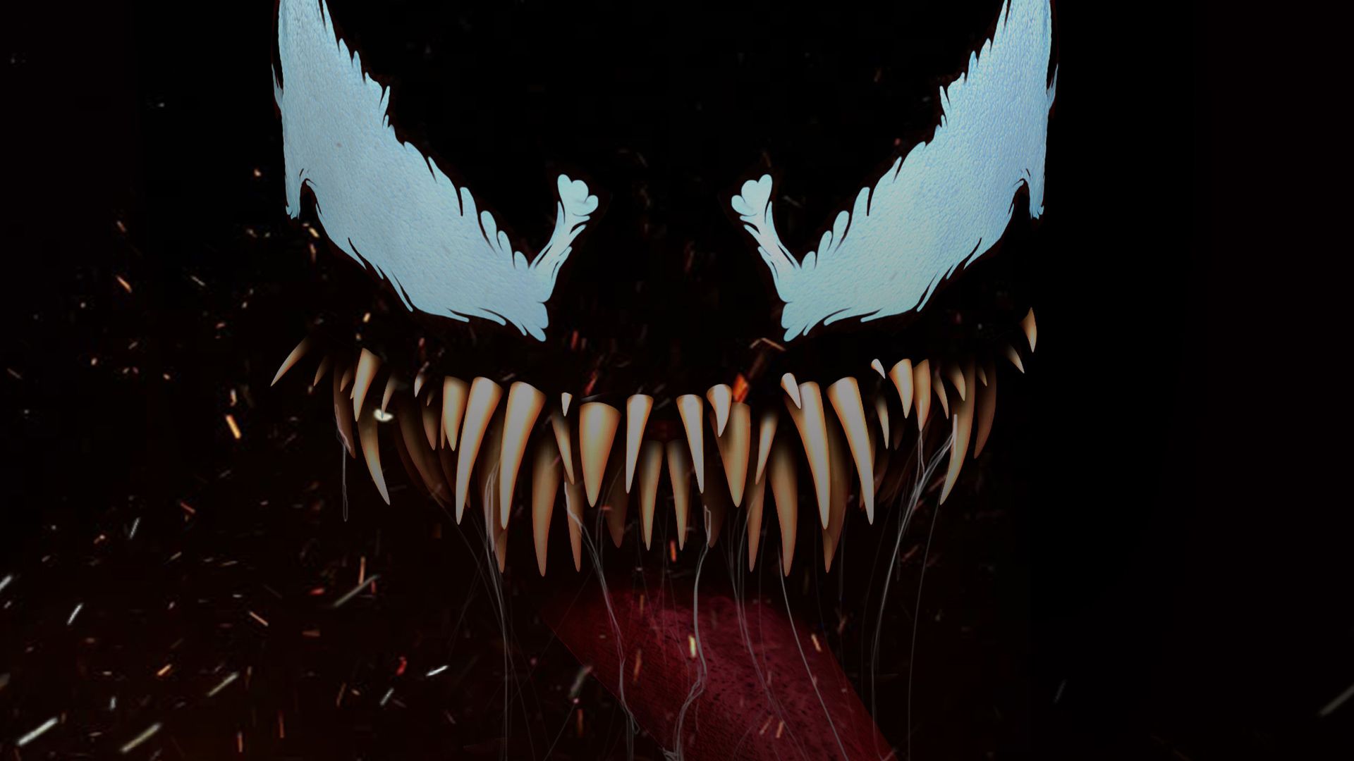 Venom Face Wallpaper Free Venom Face Background