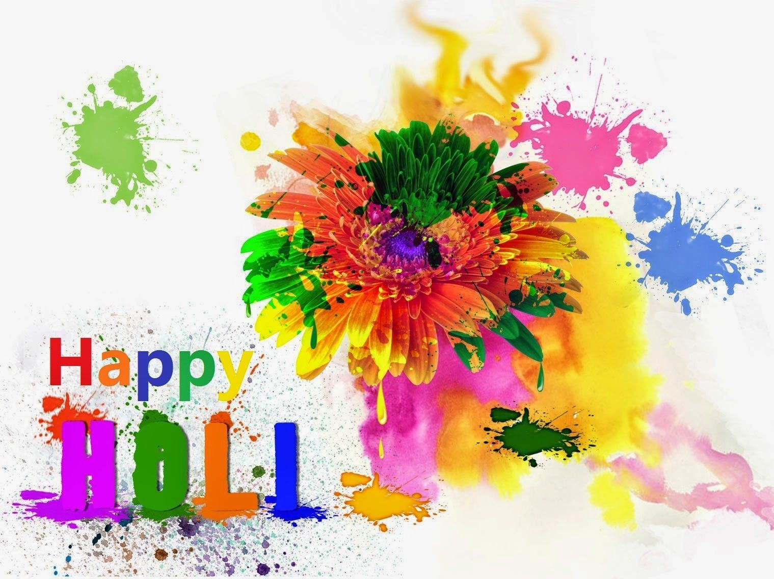 Happy Holi HD Wallpaper