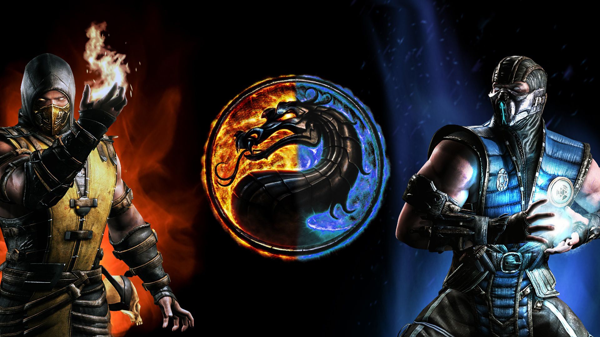 Mortal Kombat X Wallpaper Sub Zero Vs Scorpion