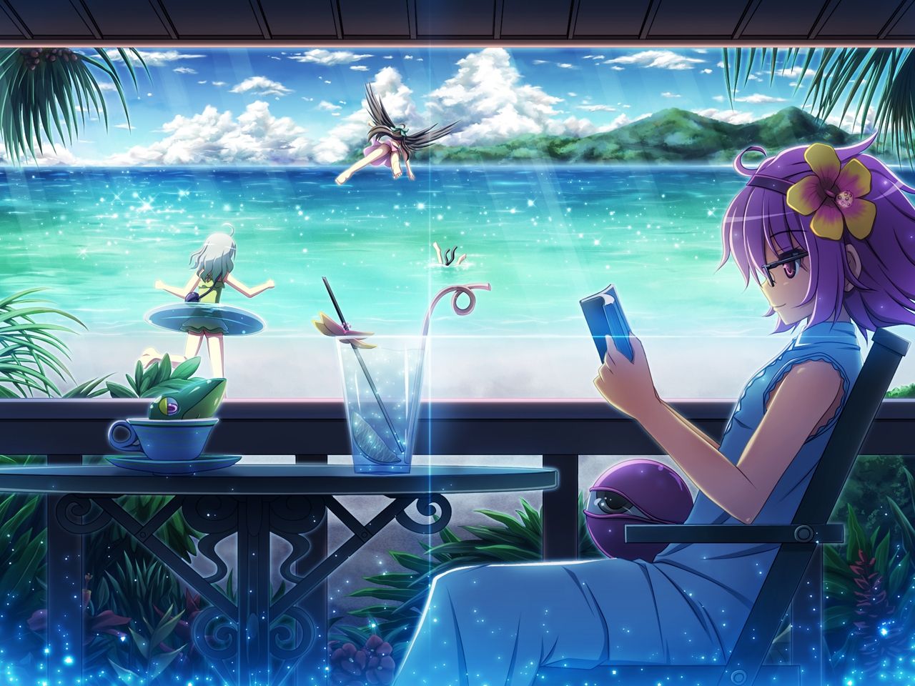 Download Wallpaper, Download Anime Beach Summertime Wallpaper –Free Wallpaper Download