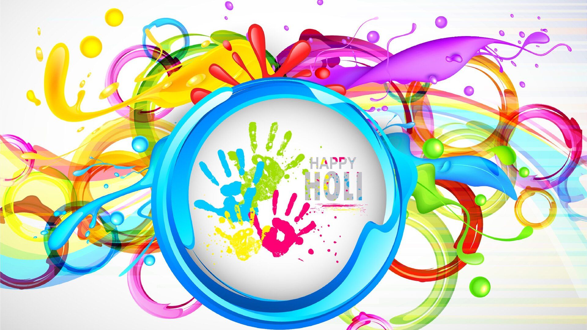 Happy Holi Image Laptop Full HD 1080P HD 4k Wallpaper, Image, Background, Photo and Picture