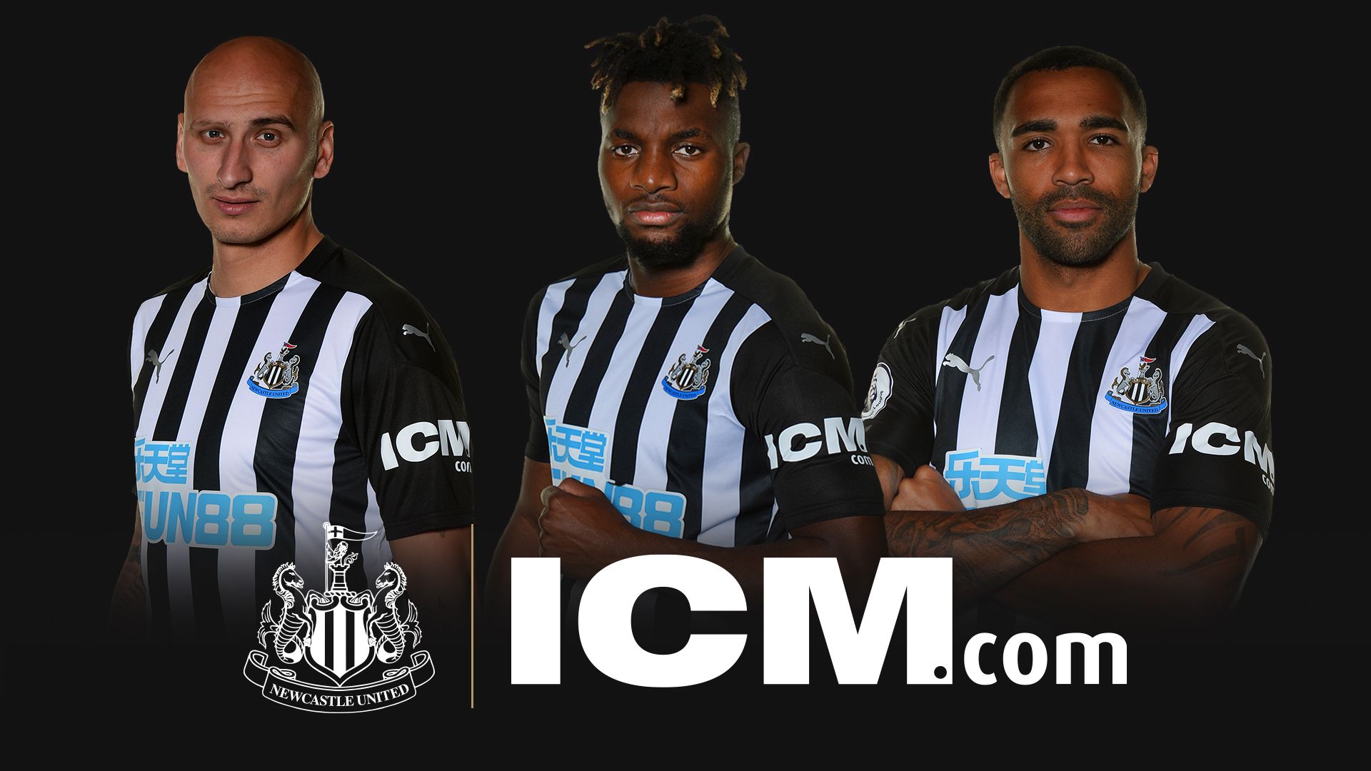 Newcastle United United announces ICM.com as Sleeve Partner